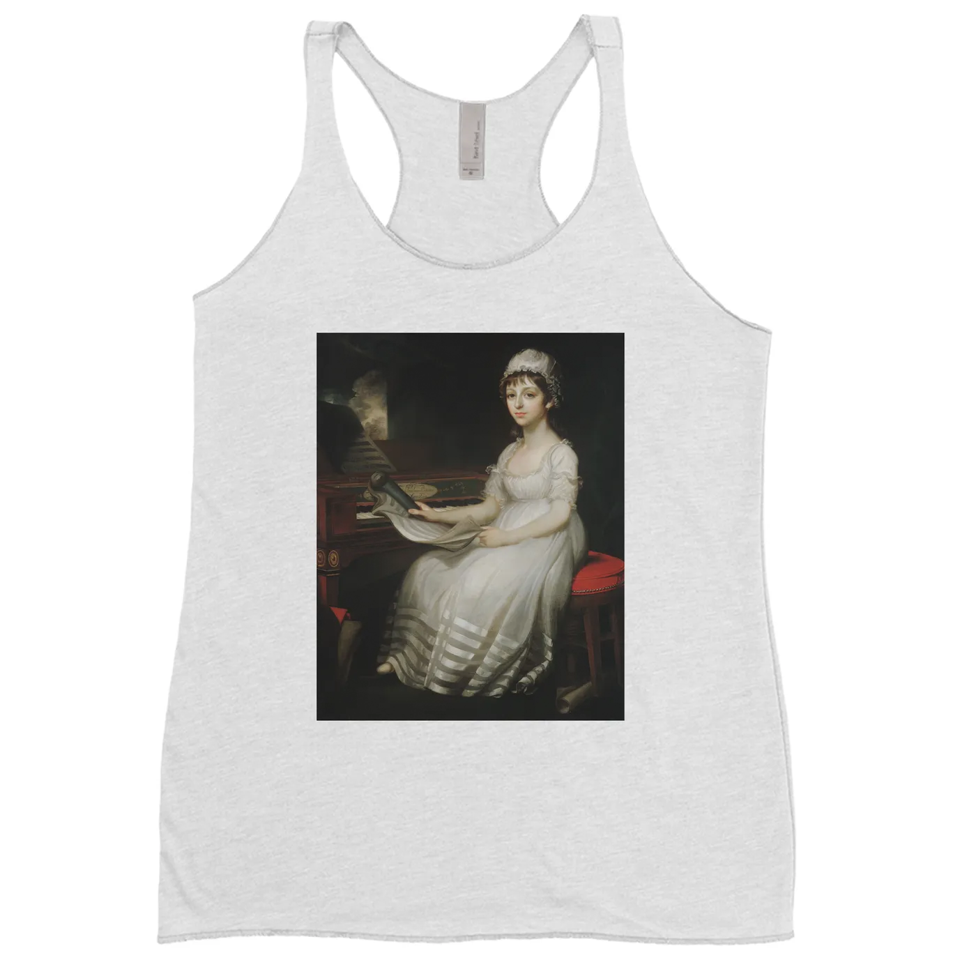 Merchbar Museum Series Ladies' Tank Top | Portrait of a Young Woman Merchbar Museum Series Shirt