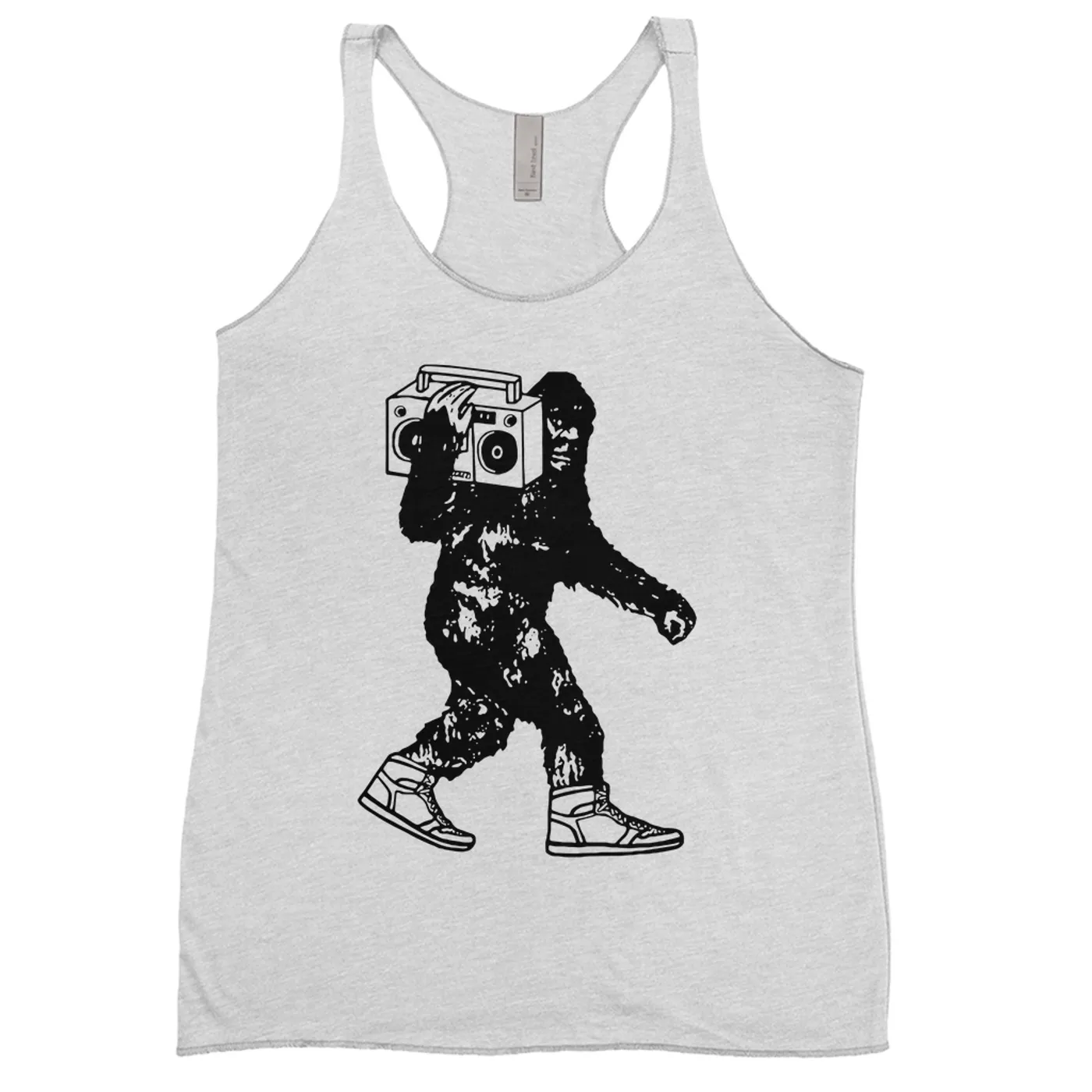 Merchbar Music Life Ladies' Tank Top | Bigfoot Boombox Merchbar Music Life Shirt