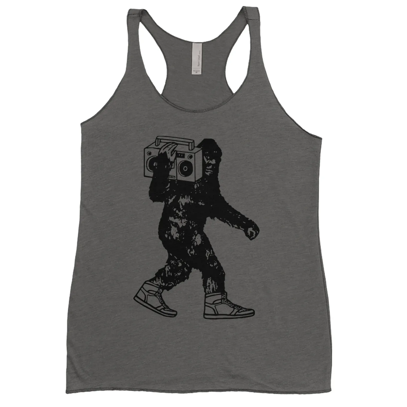 Merchbar Music Life Ladies' Tank Top | Bigfoot Boombox Merchbar Music Life Shirt