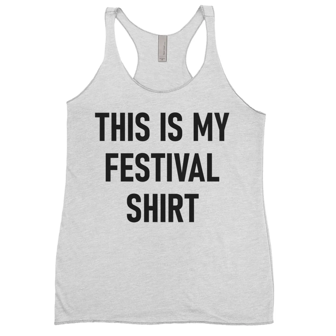 Merchbar Music Life Ladies' Tank Top | This Is My Festival Merchbar Music Life Shirt