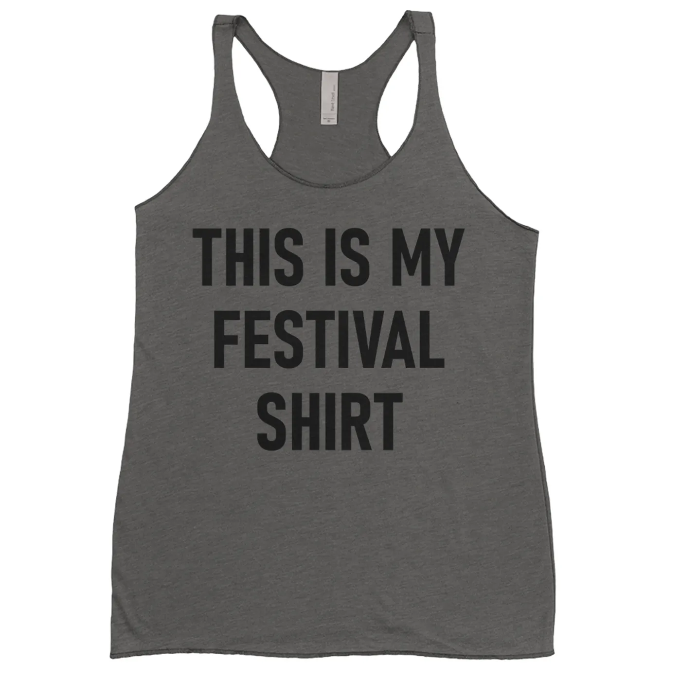 Merchbar Music Life Ladies' Tank Top | This Is My Festival Merchbar Music Life Shirt