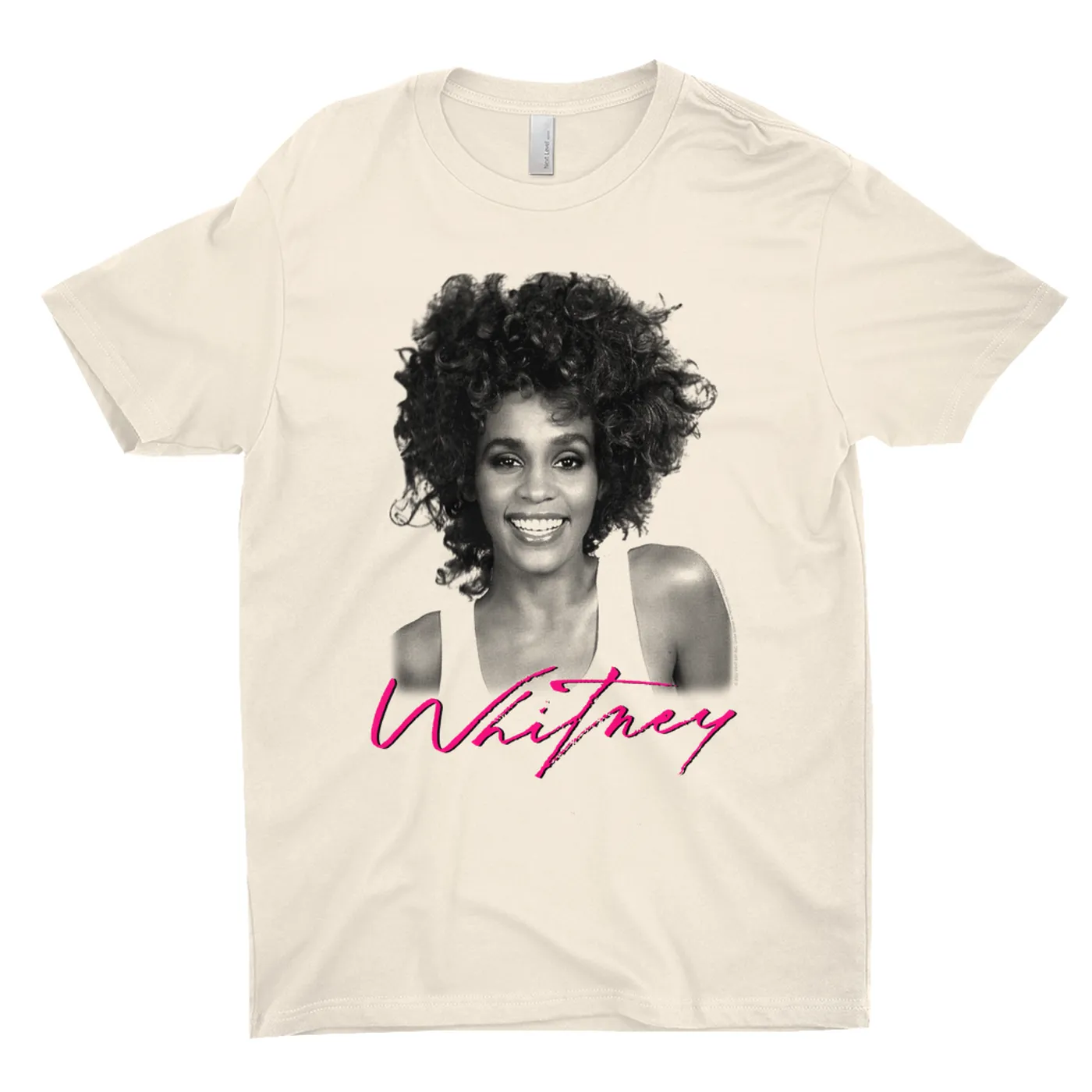 Whitney Houston T-Shirt | I Wanna Dance With Somebody Album Photo And Logo Whitney Houston Shirt