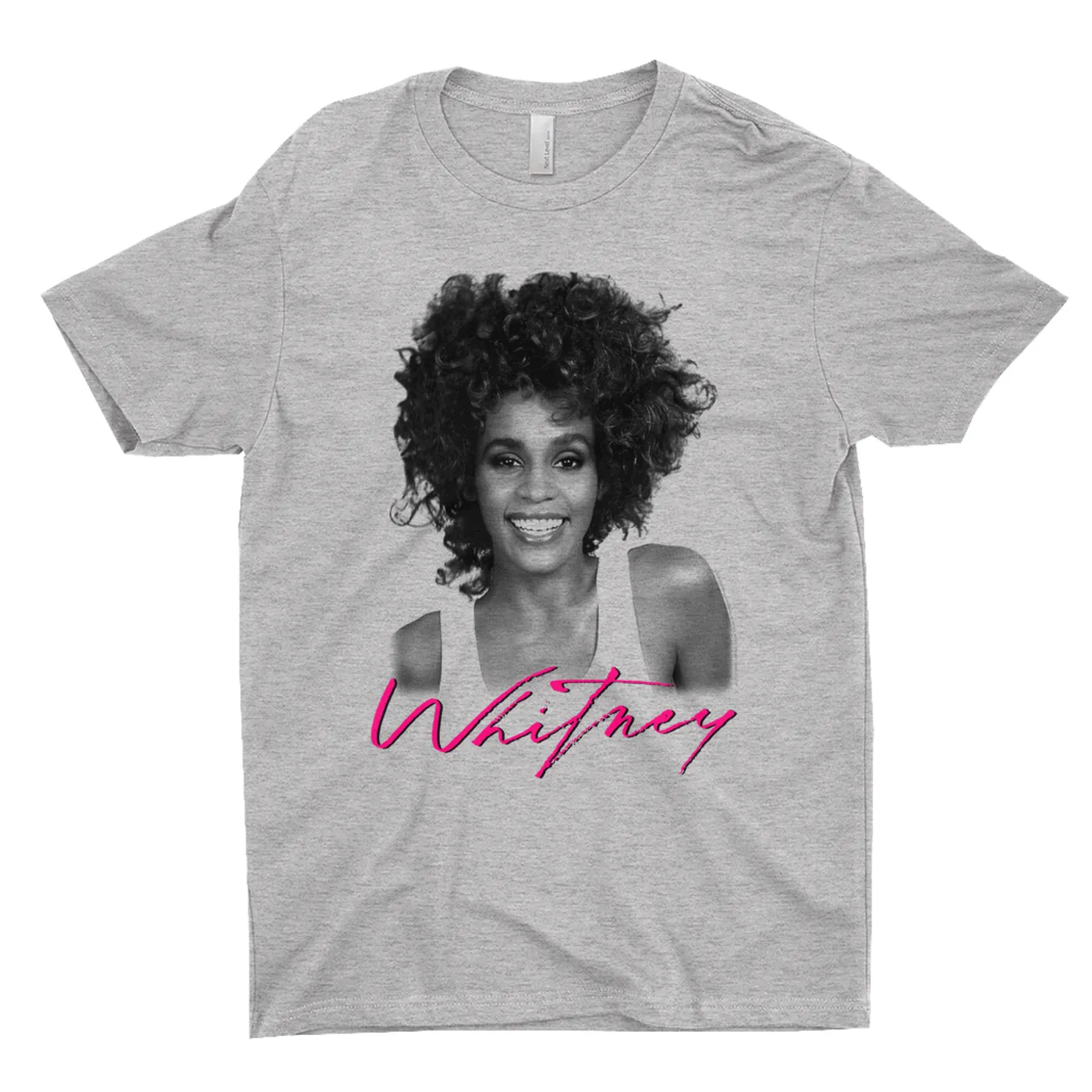 Whitney Houston T-Shirt | I Wanna Dance With Somebody Album Photo And Logo Whitney Houston Shirt