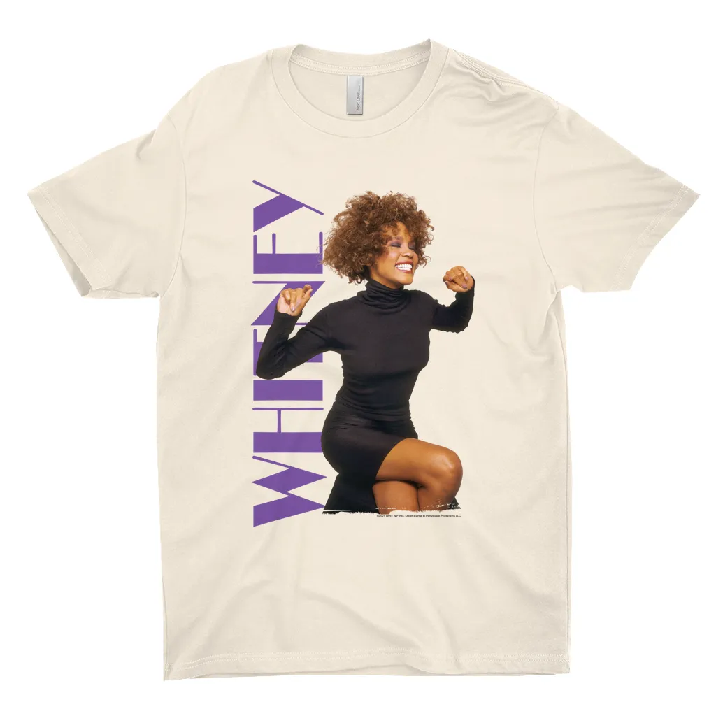 T-Shirt | Whitney Photo And Purple Logo Image Shirt