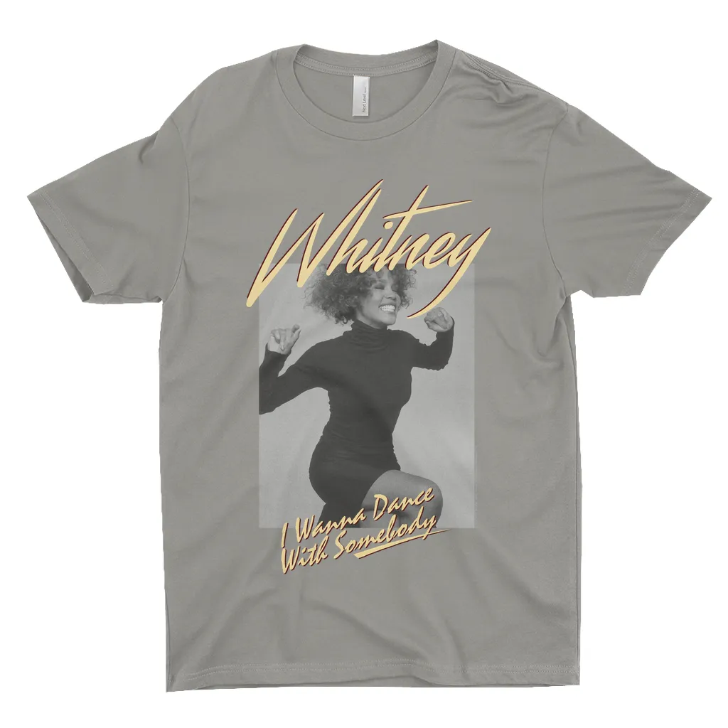 T-Shirt | I Wanna Dance With Somebody Ivory Design Shirt