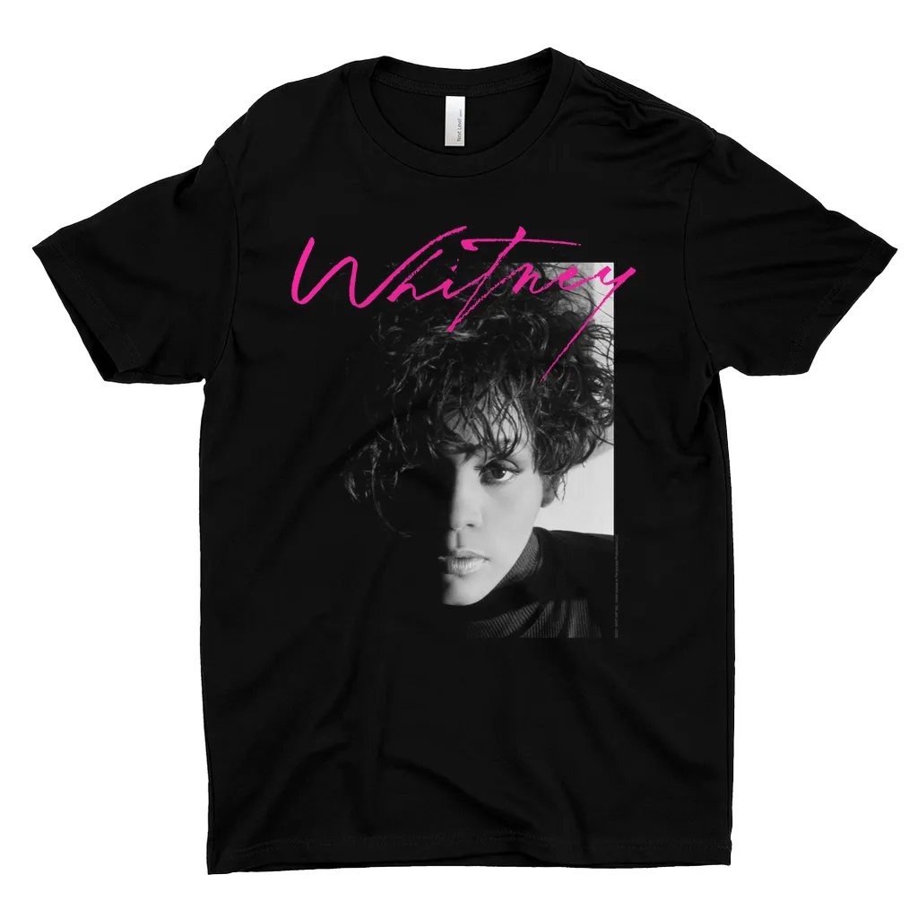 T-Shirt | Dramatic Lighting Photo And Pink Signature Image Shirt