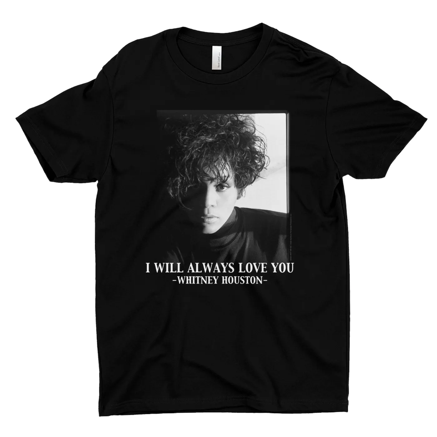 Whitney Houston T-Shirt | I Will Always Love You Album Photo Image Whitney Houston Shirt