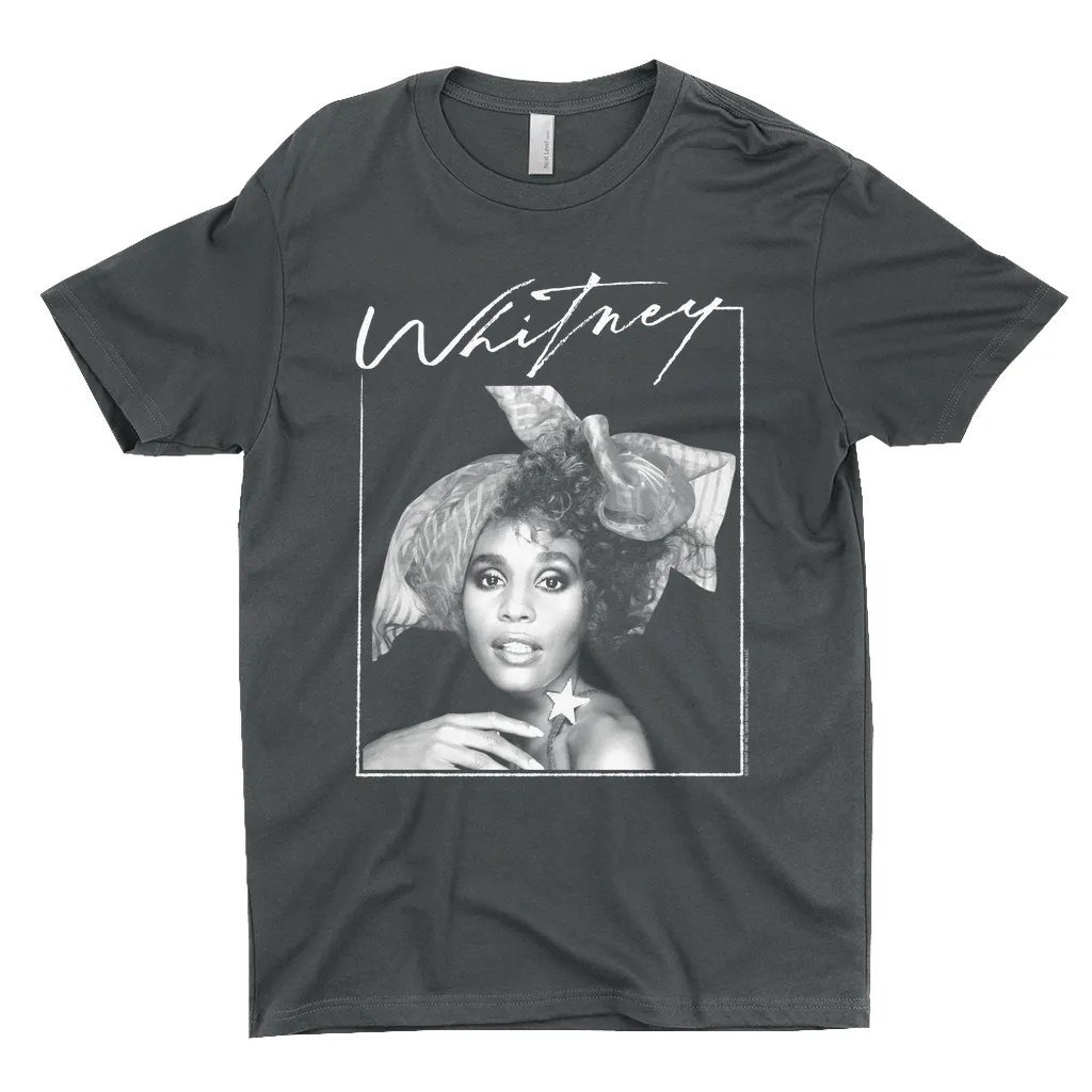 T-Shirt | 1987 Whitney Signature And White Photo Image Shirt (Equineop Exclusive)