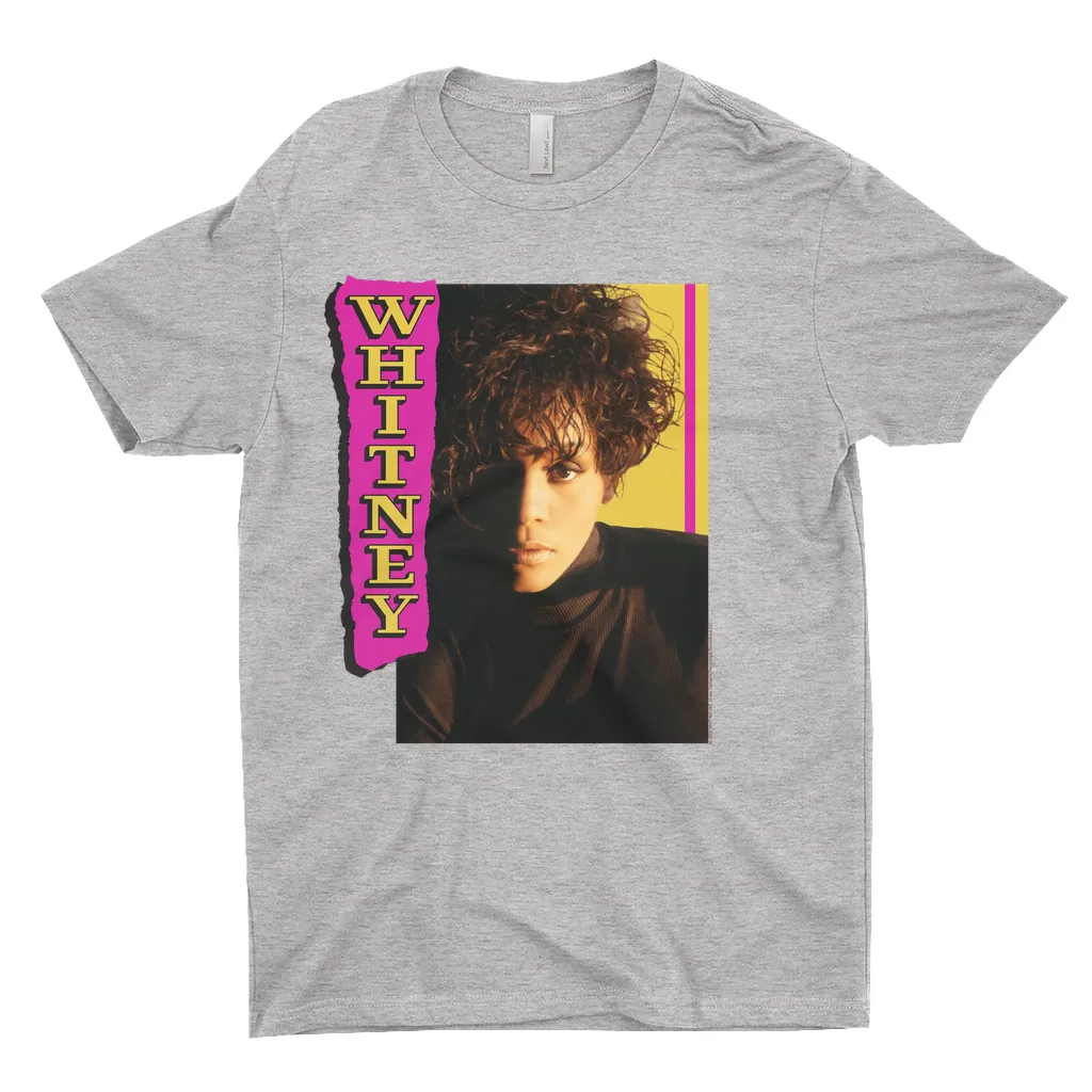 T-Shirt | Whitney Pink And Yellow Image Shirt
