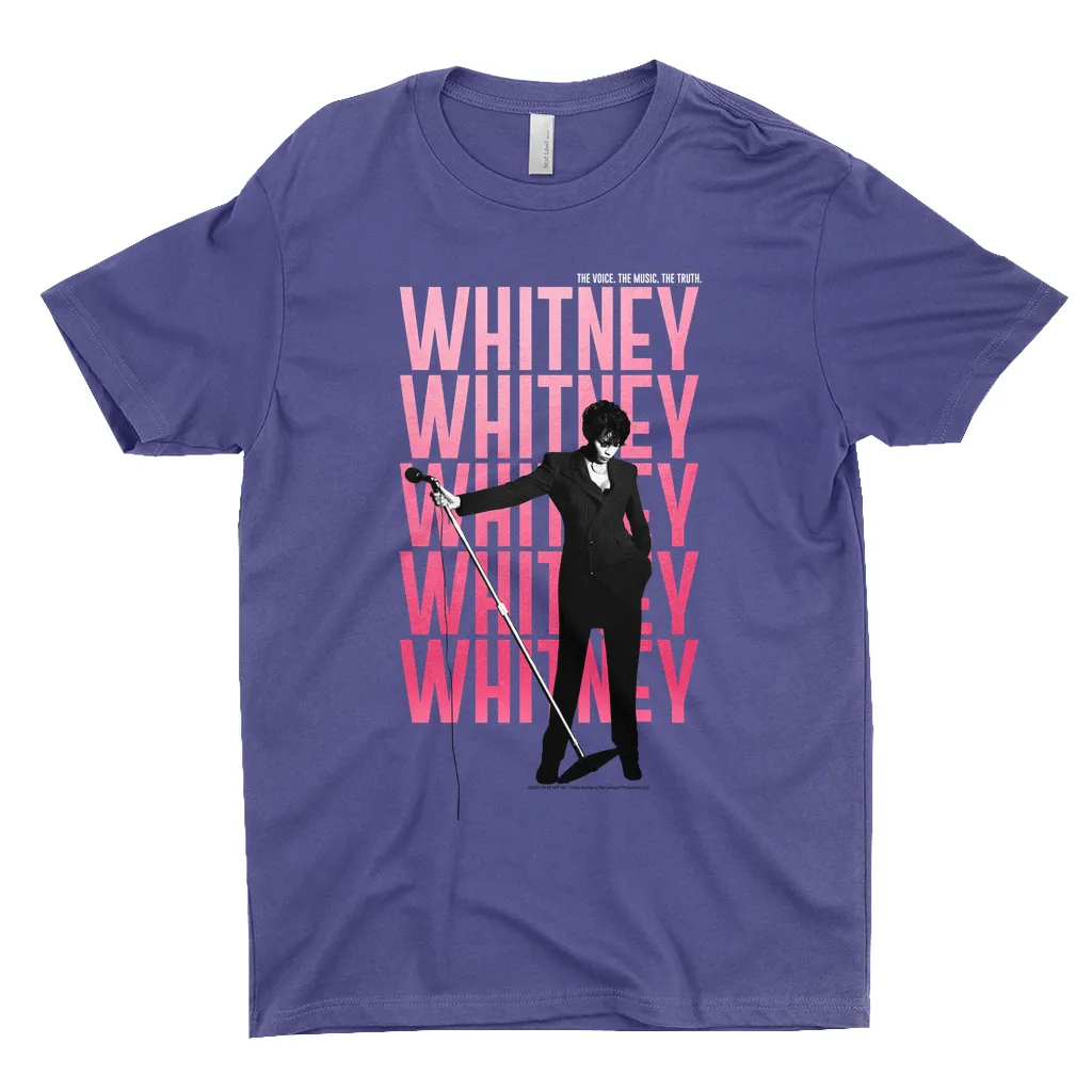 T-Shirt | Voice Music Truth Cover Art Ombre Pink Image Shirt