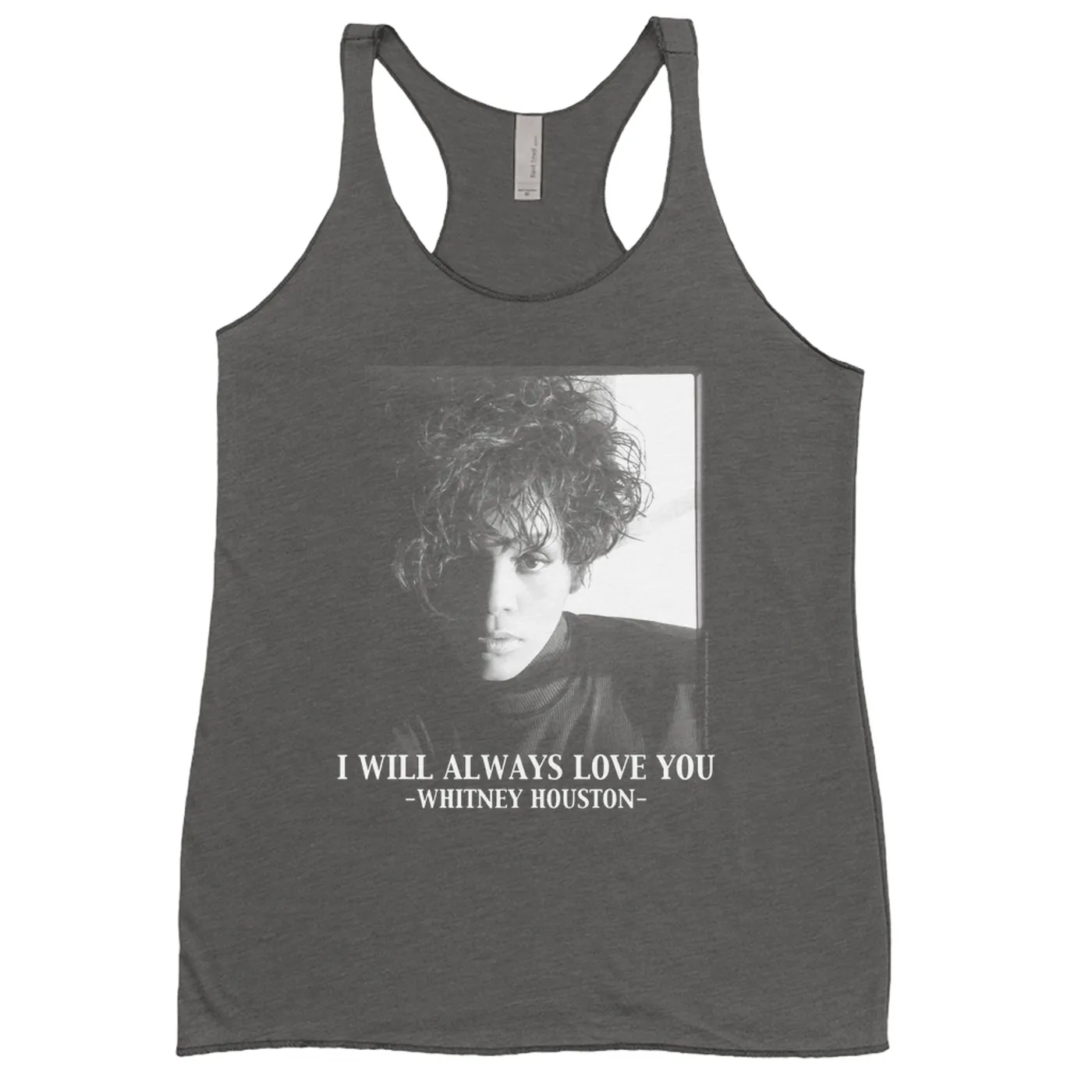 Whitney Houston Ladies' Tank Top | I Will Always Love You Album Photo Image Whitney Houston Shirt