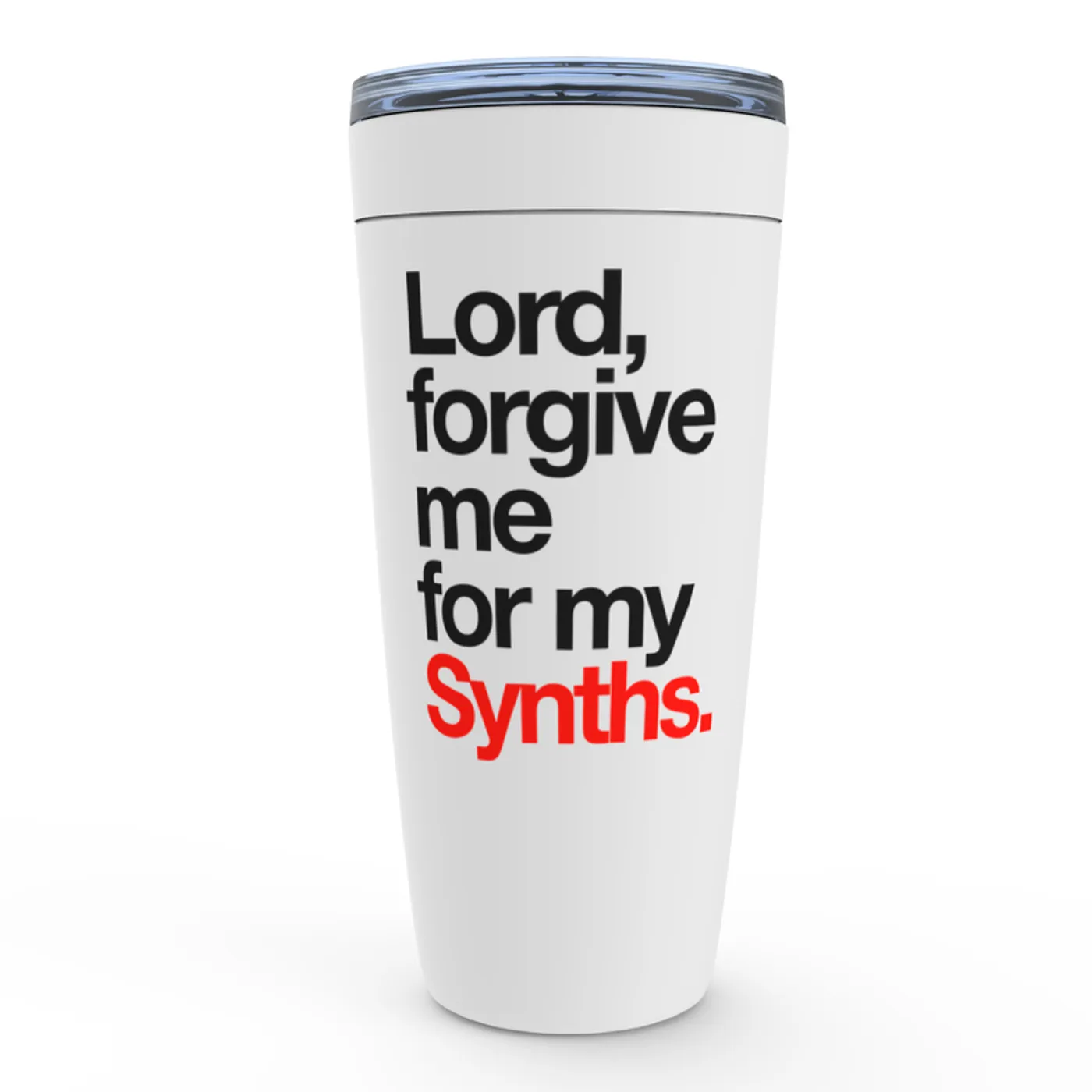 Merchbar Music Life Viking Tumbler | Forgive Me For My Synths Merchbar Music Life Tumbler