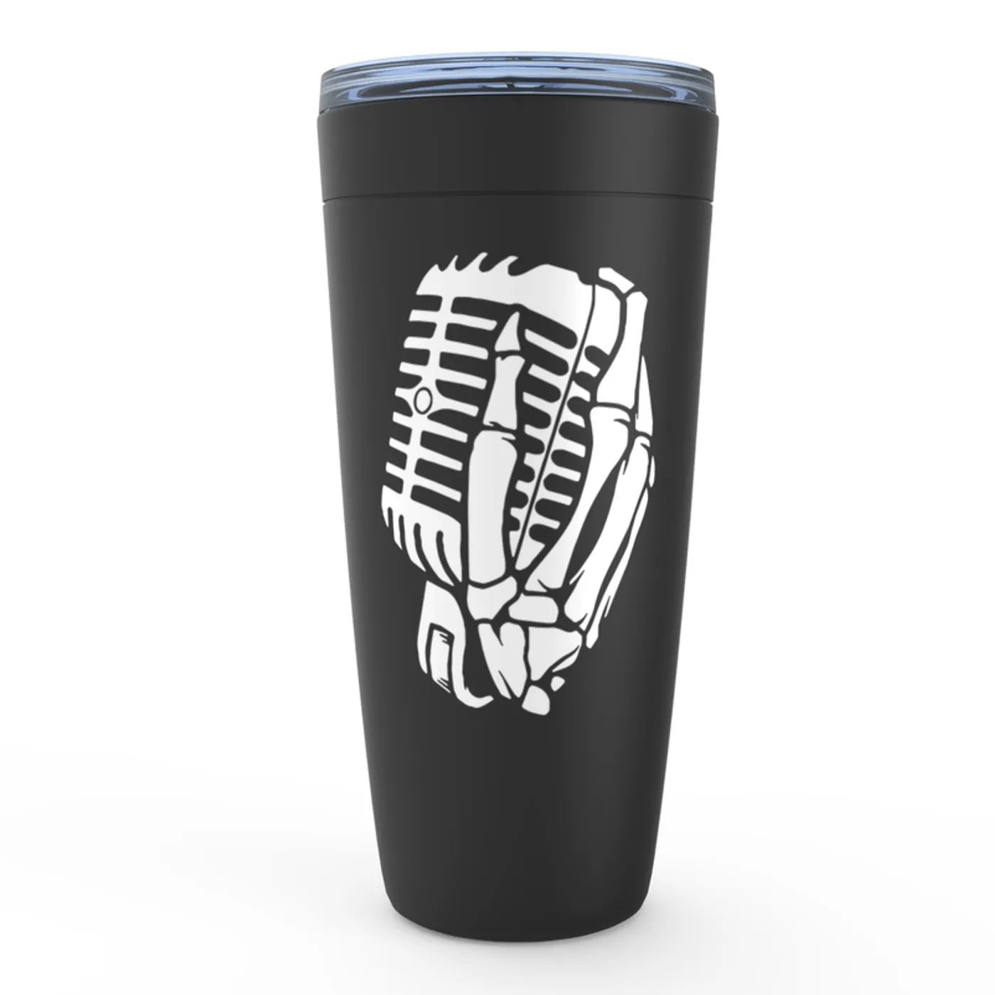 Merchbar Music Life Viking Tumbler | Skelehands On The Mic Merchbar Music Life Tumbler