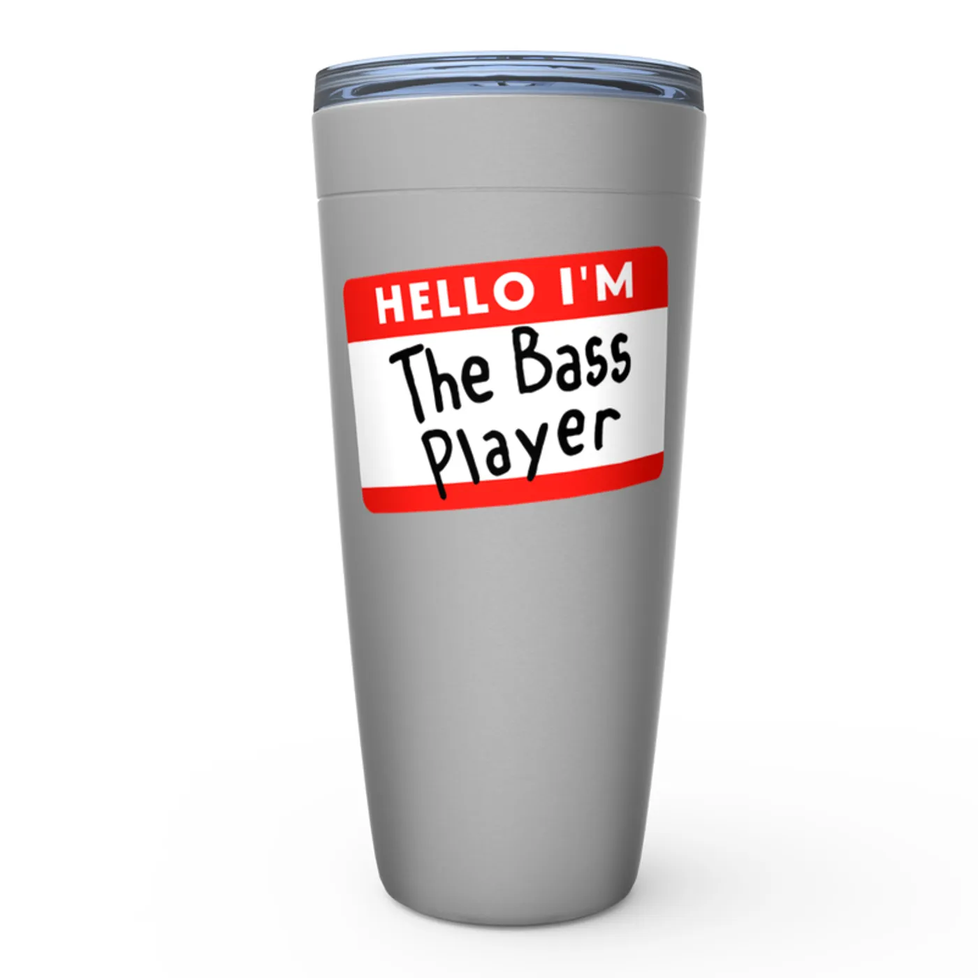 Merchbar Music Life Viking Tumbler | Hello I'm The Bass Player Merchbar Music Life Tumbler