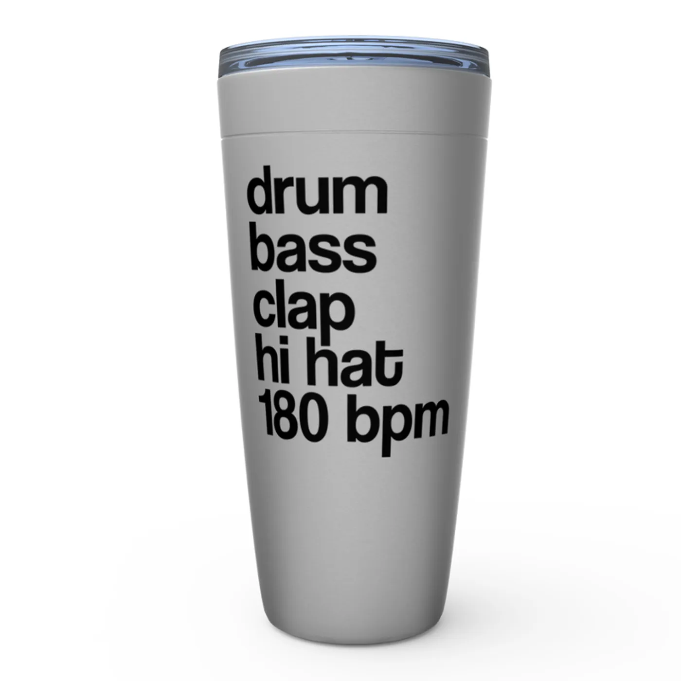 Merchbar Music Life Viking Tumbler | Drum Bass Clap Merchbar Music Life Tumbler