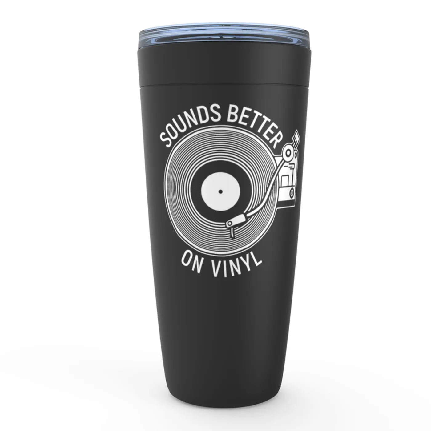 Merchbar Music Life Viking Tumbler | Vinyl Sounds Better Merchbar Music Life Tumbler