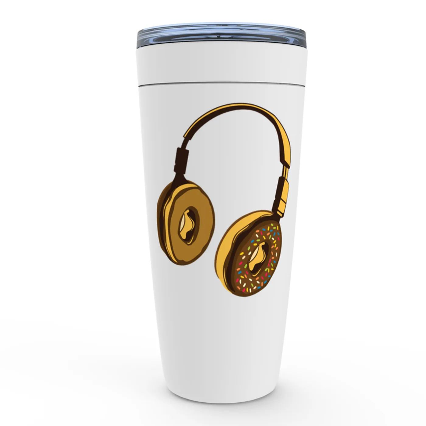 Merchbar Music Life Viking Tumbler | Delicious Donut Beats Merchbar Music Life Tumbler