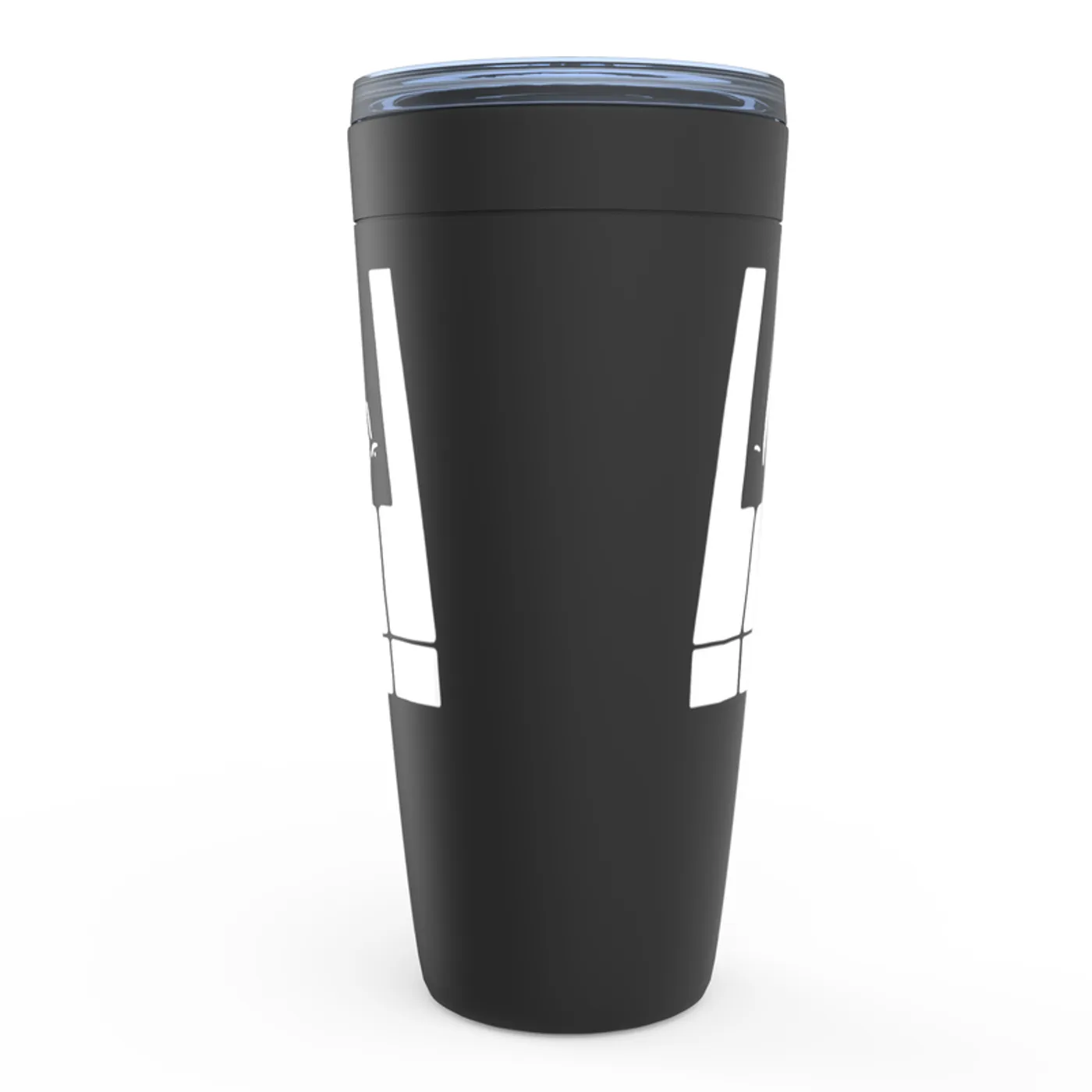 Merchbar Music Life Viking Tumbler | Piano Keys Merchbar Music Life Tumbler