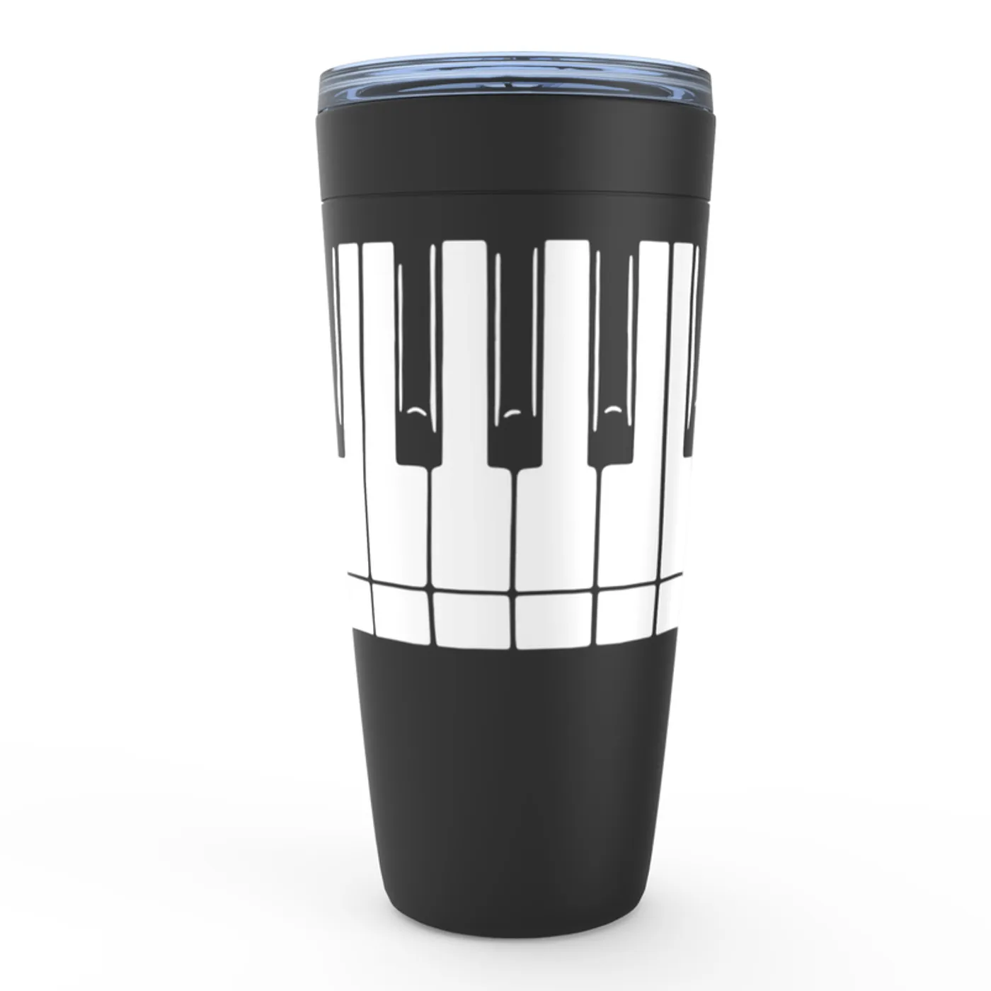 Merchbar Music Life Viking Tumbler | Piano Keys Merchbar Music Life Tumbler