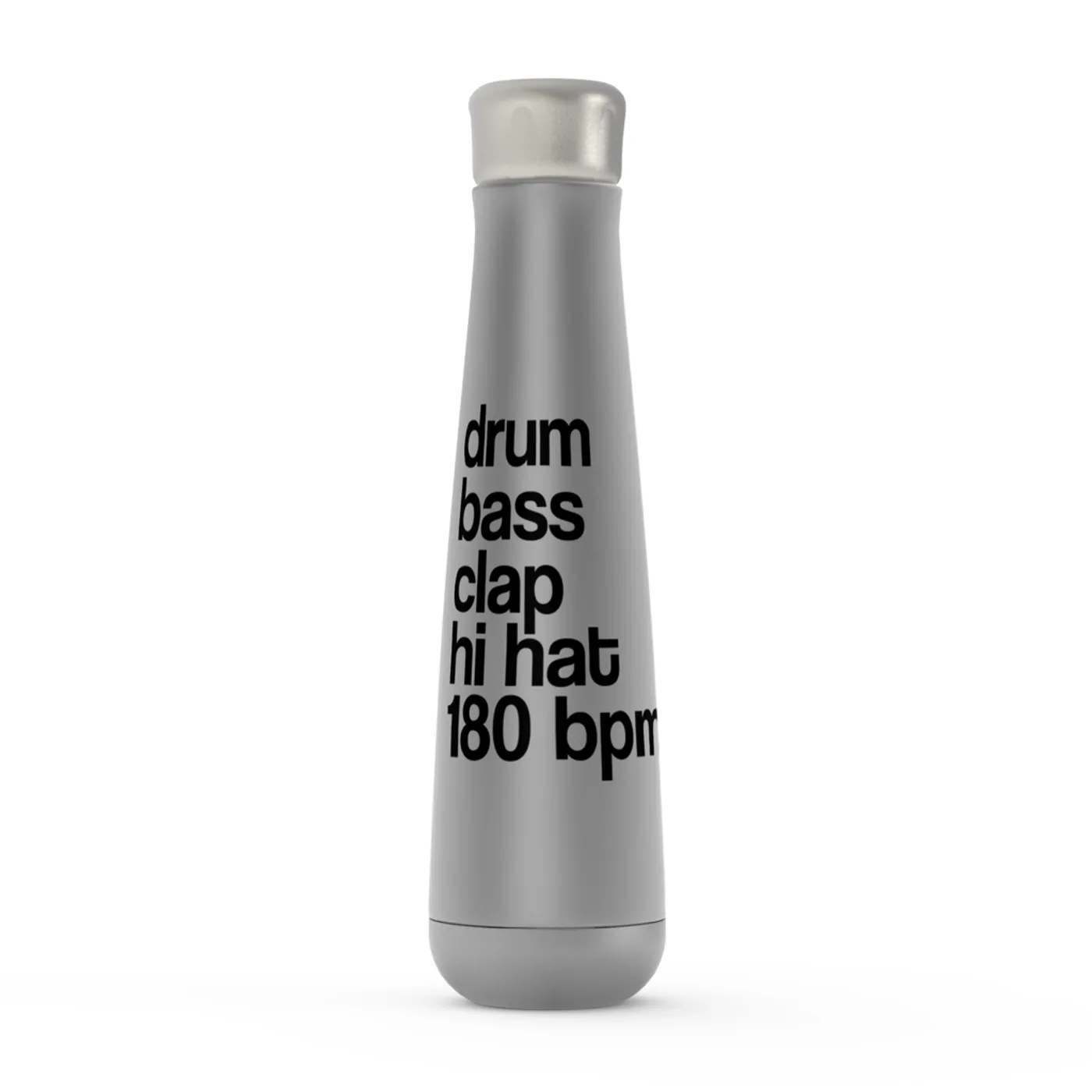 Merchbar Music Life Water Bottle | Drum Bass Clap Merchbar Music Life Water Bottle