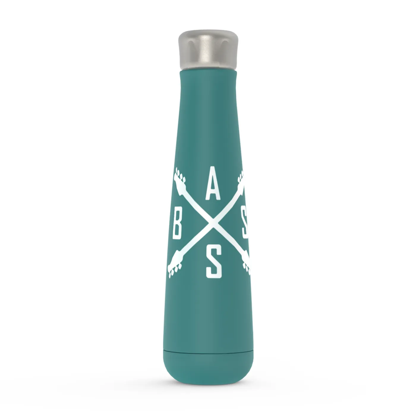 Merchbar Music Life Water Bottle | Bass Player Emblem Merchbar Music Life Water Bottle