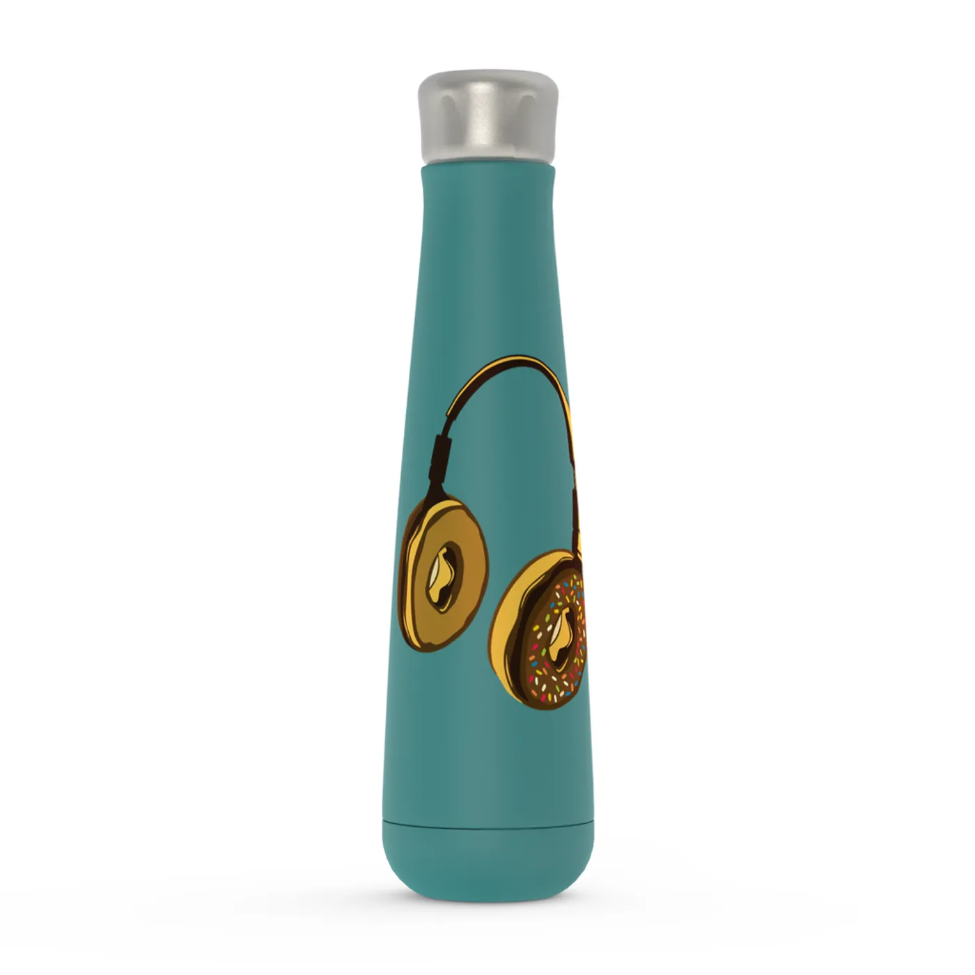 Merchbar Music Life Water Bottle | Delicious Donut Beats Merchbar Music Life Water Bottle
