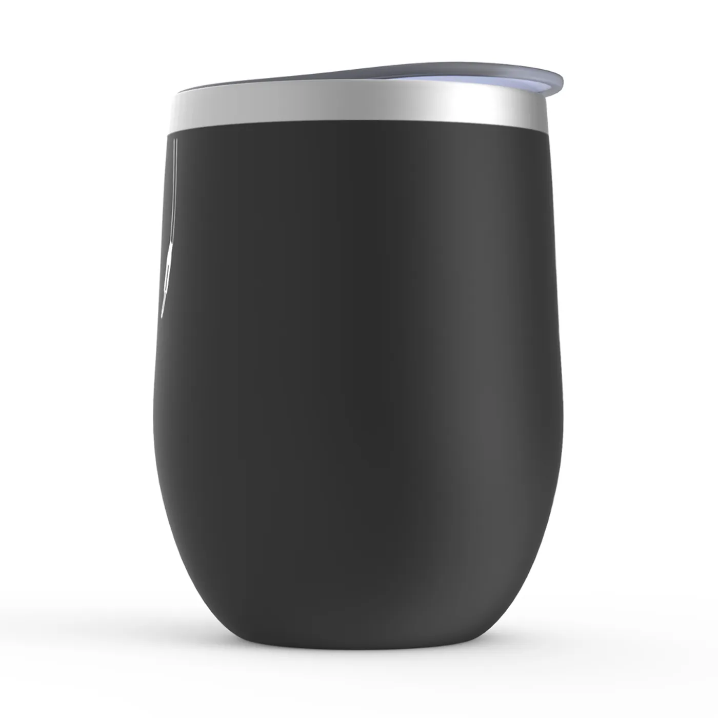 Merchbar Music Life Wine Tumbler | Let The Mic Hang Merchbar Music Life Stemless Wine Tumbler