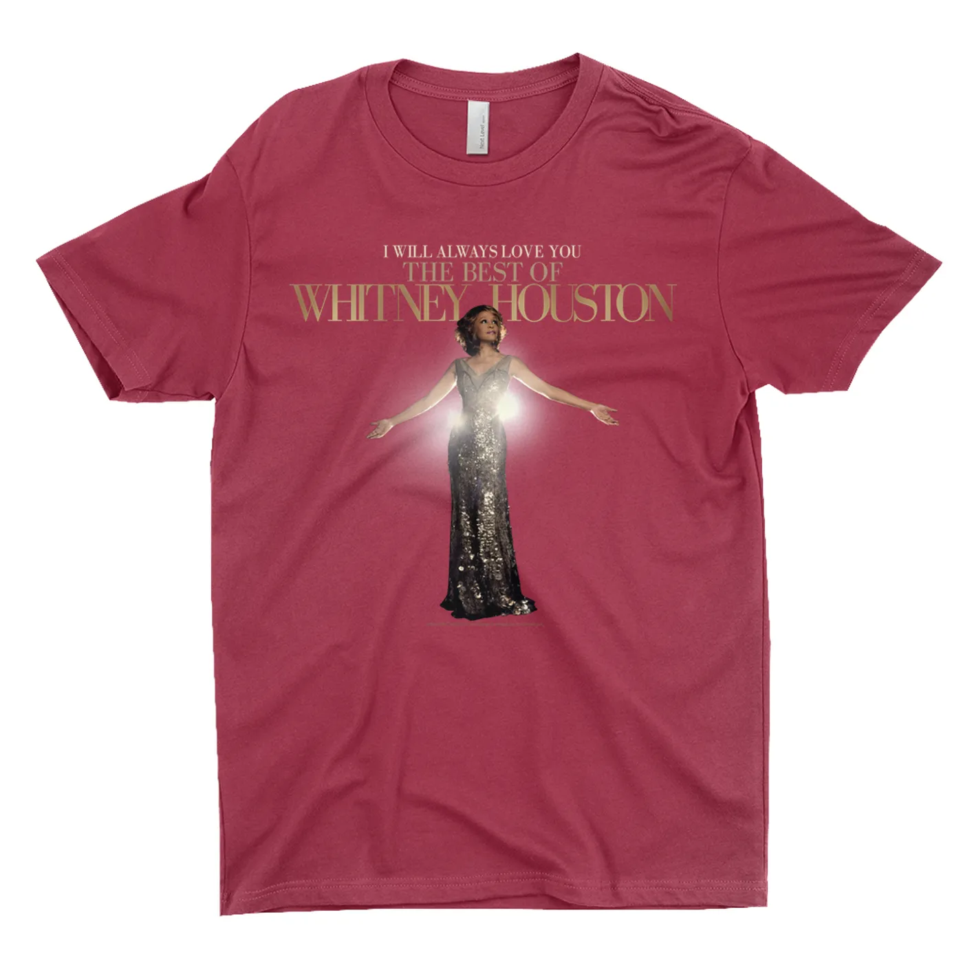Whitney Houston T-Shirt | I Will Always Love You Single Album Cover Whitney Houston Shirt