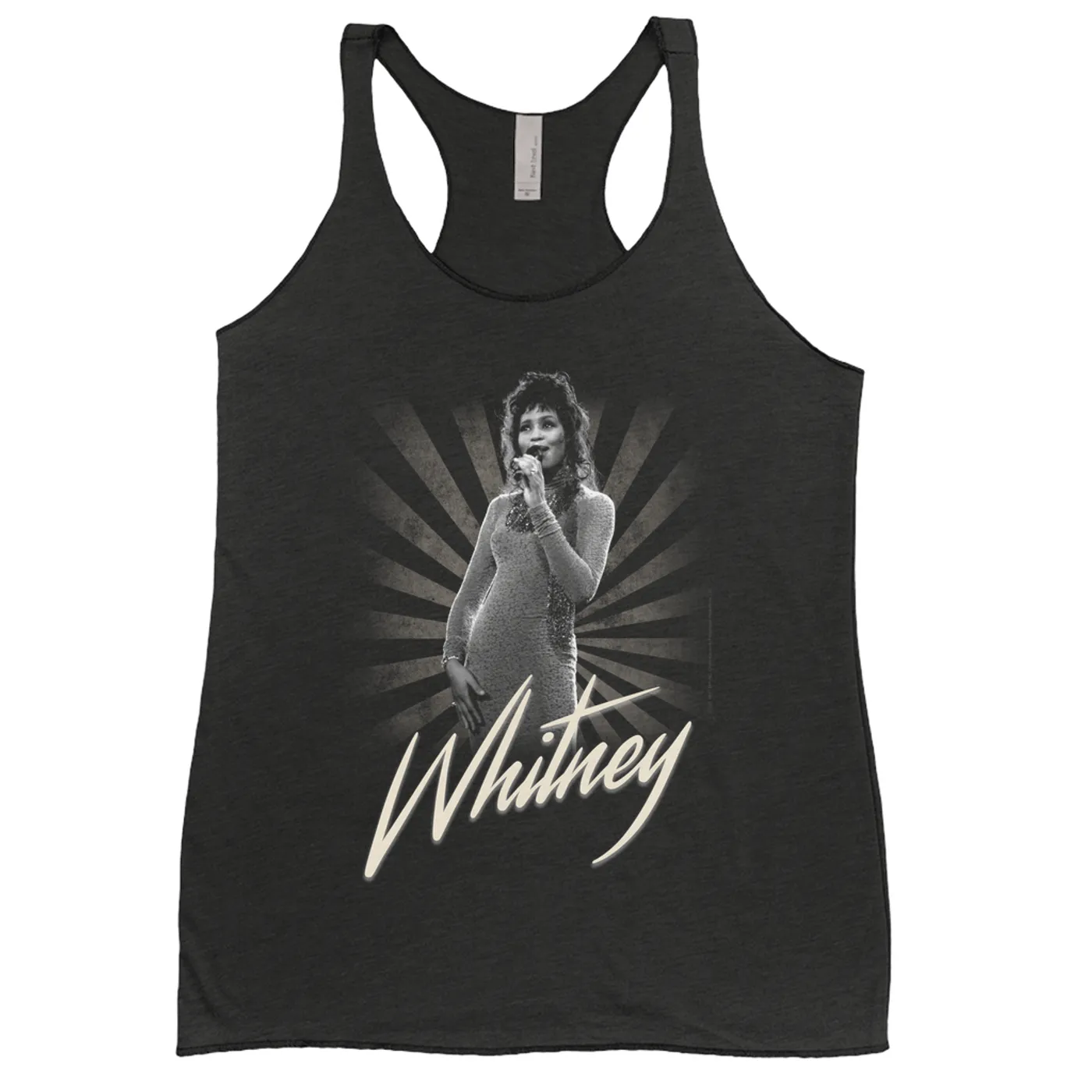 Whitney Houston Ladies' Tank Top | Whitney Live Concert Shot By Patrick Harbron Whitney Houston Shirt (Merchbar Exclusive)