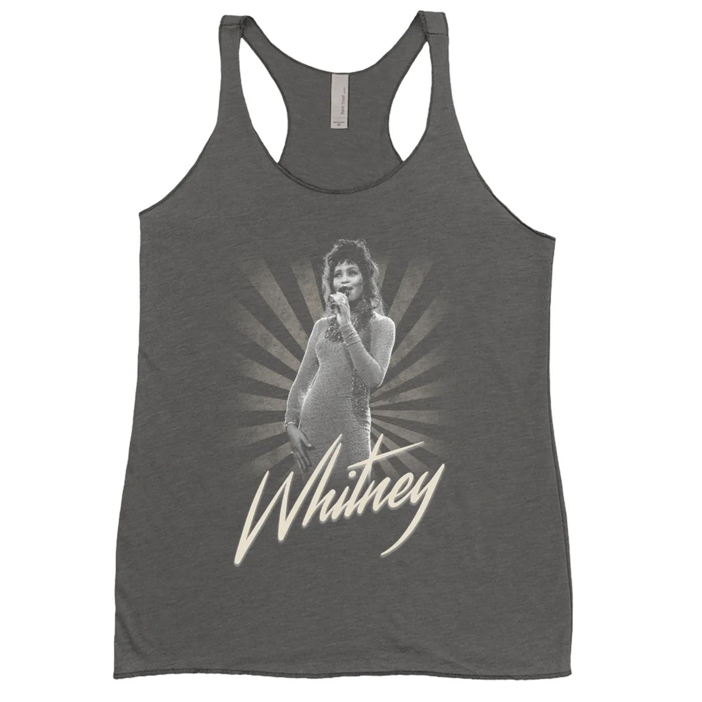 Whitney Houston Ladies' Tank Top | Whitney Live Concert Shot By Patrick Harbron Whitney Houston Shirt (Merchbar Exclusive)