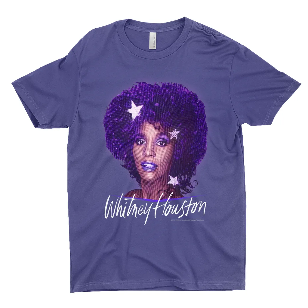 T-Shirt | Whitney Album Photo Purple Design Shirt (Equineop Exclusive)