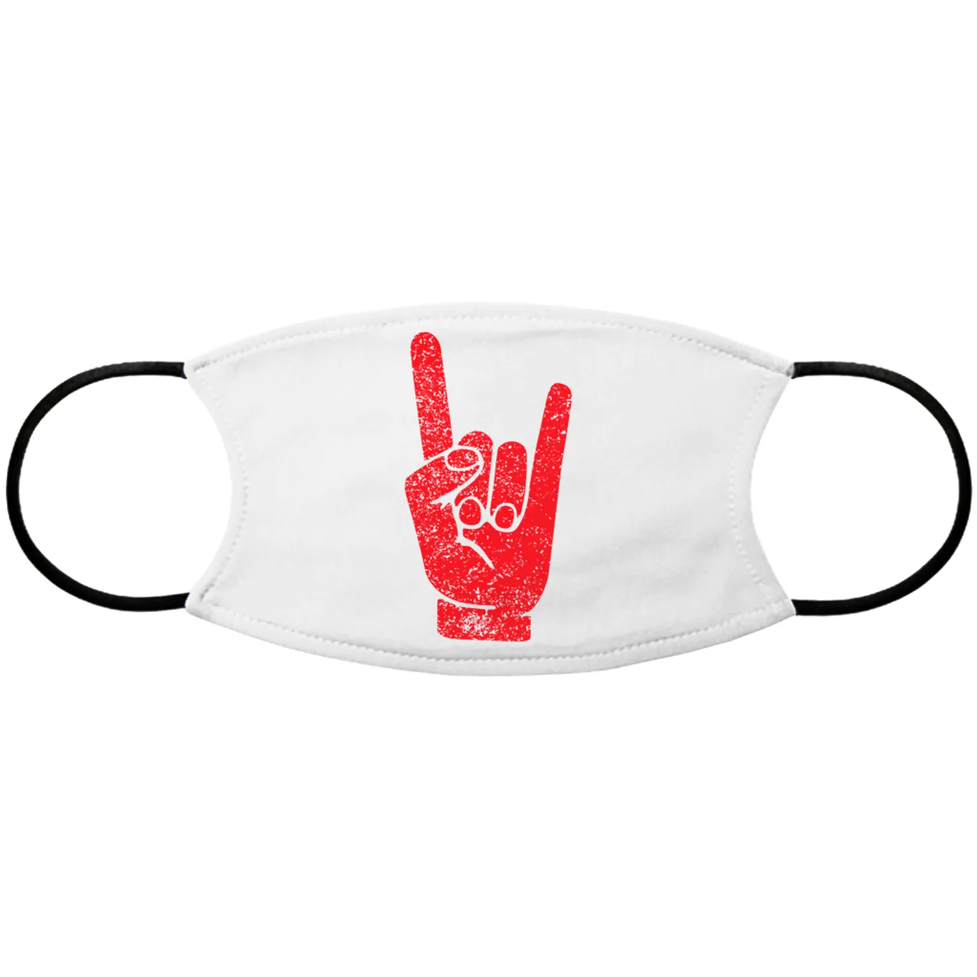 Merchbar Music Life Face Mask | The Sign Of Metal Merchbar Music Life Face Mask