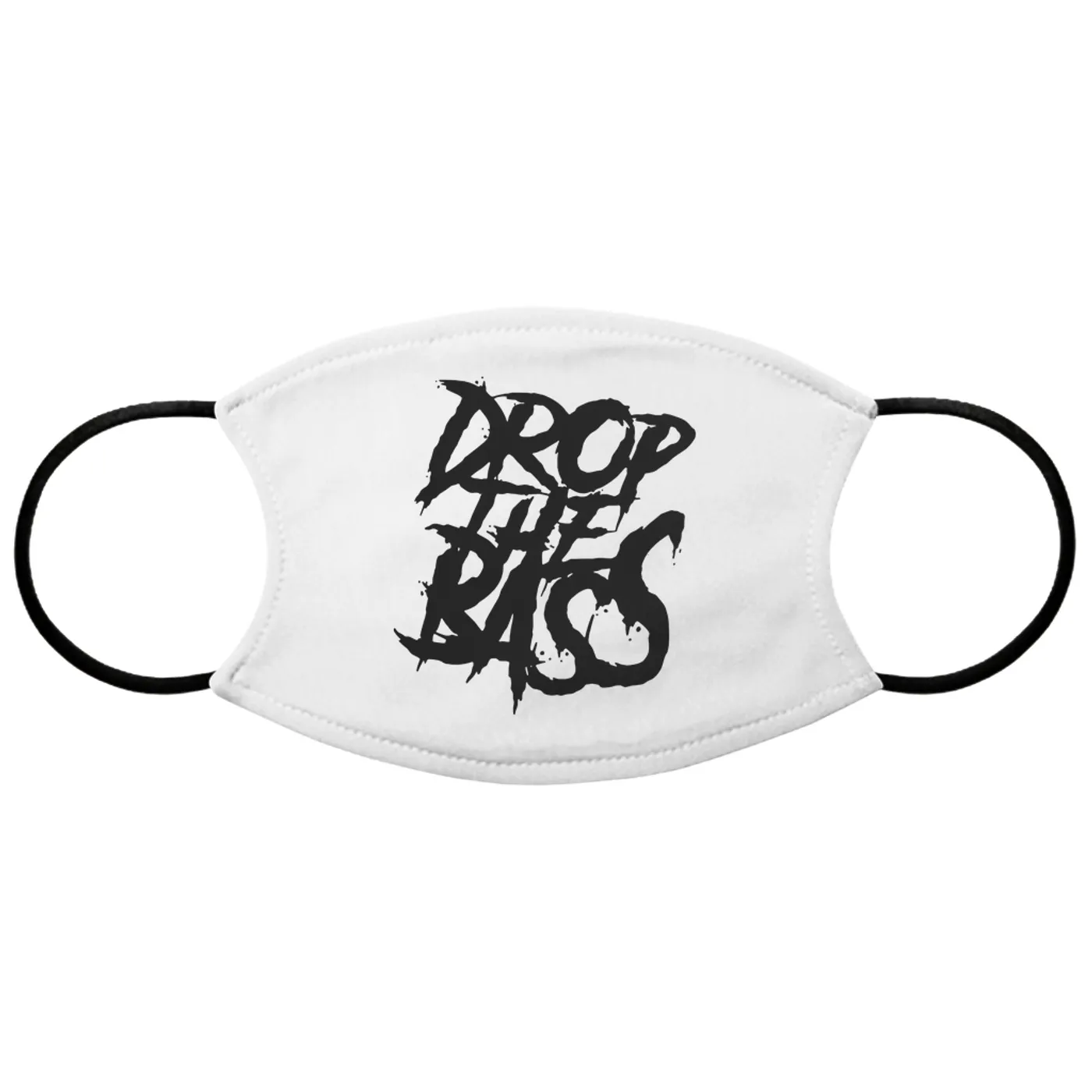 Merchbar Music Life Face Mask | Drop The Bass Merchbar Music Life Face Mask