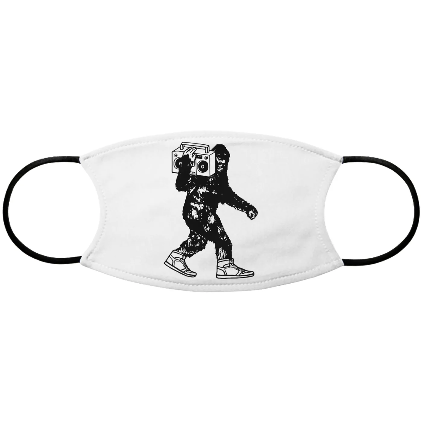 Merchbar Music Life Face Mask | Bigfoot Boombox Merchbar Music Life Face Mask