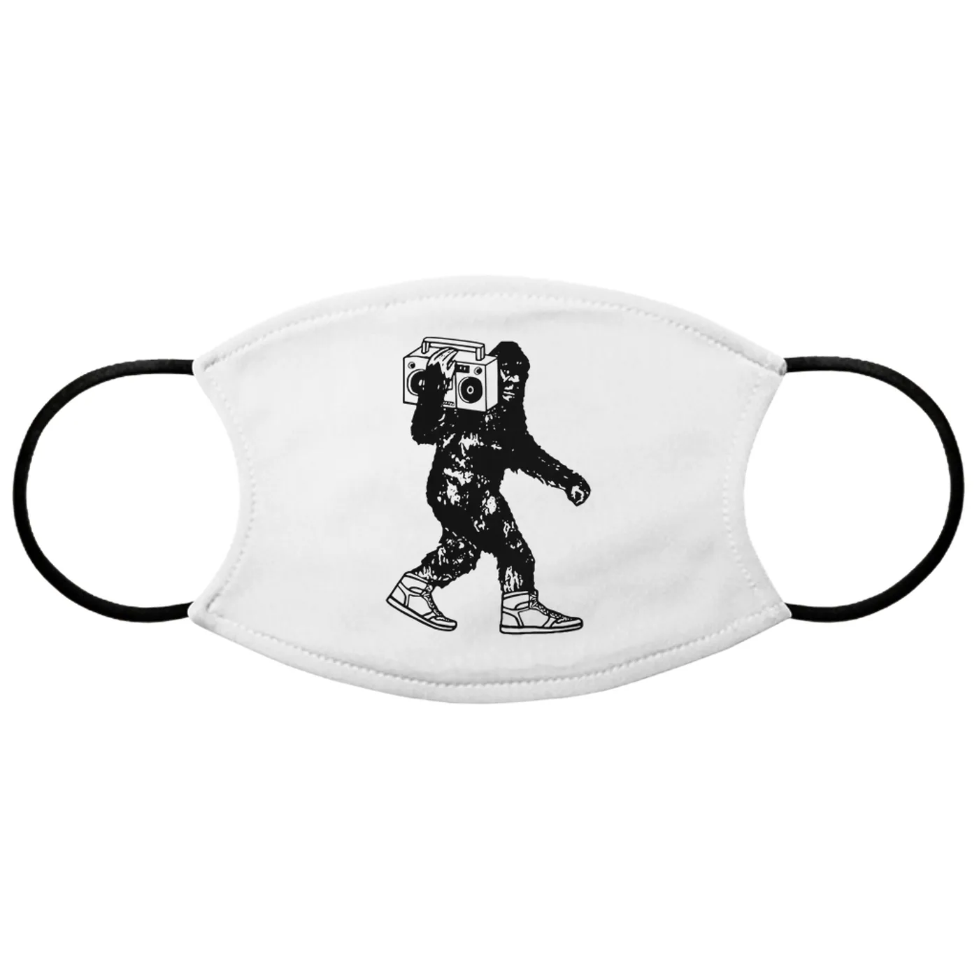 Merchbar Music Life Face Mask | Bigfoot Boombox Merchbar Music Life Face Mask