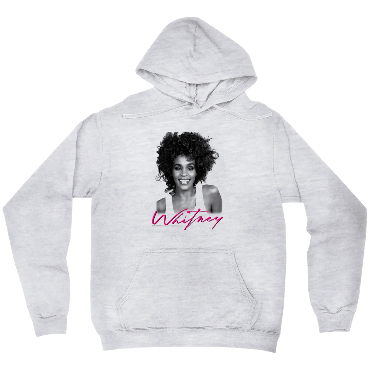 Whitney Houston Hoodie | I Wanna Dance With Somebody Album Photo And Logo Whitney Houston Hoodie