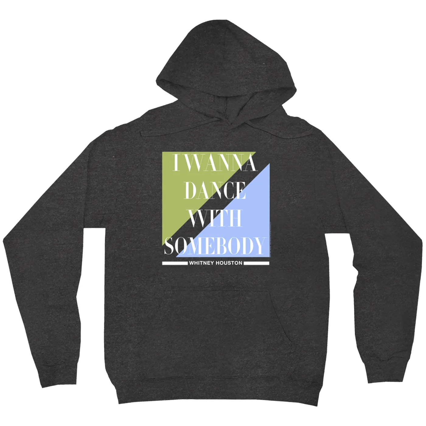 Whitney Houston Hoodie | I Wanna Dance With Somebody Classy Pastel Design Whitney Houston Hoodie