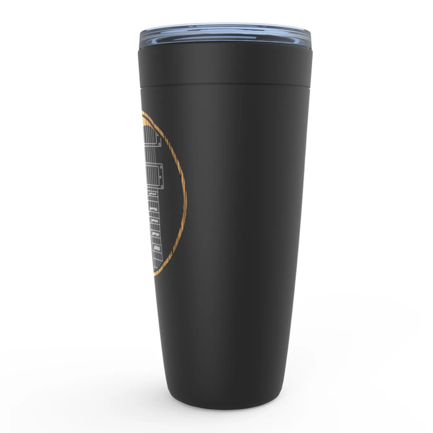 Merchbar Music Life Viking Tumbler | Guitar Yin-Yang Merchbar Music Life Tumbler