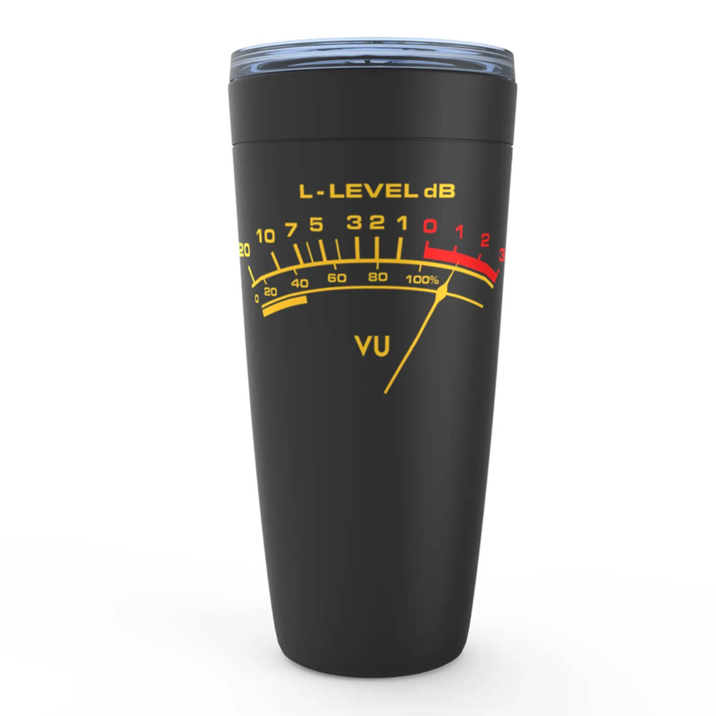 Merchbar Music Life Viking Tumbler | VU Audio Meter Merchbar Music Life Tumbler
