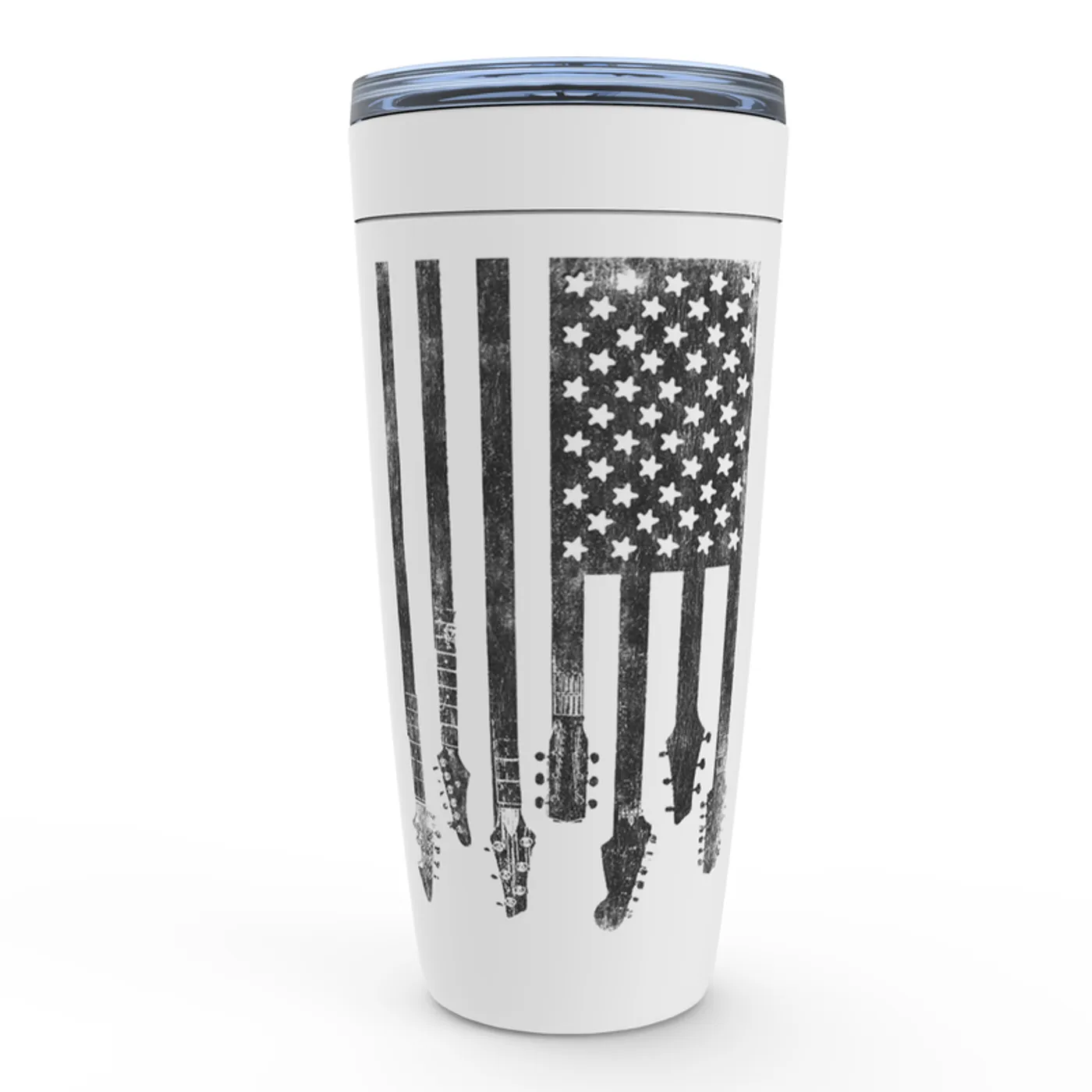 Merchbar Music Life Viking Tumbler | Flag Guitar Merchbar Music Life Tumbler