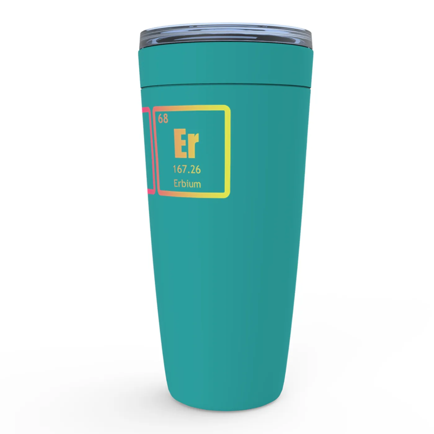 Merchbar Music Life Viking Tumbler | Raver Periodic Table Ombre Design Merchbar Music Life Tumbler