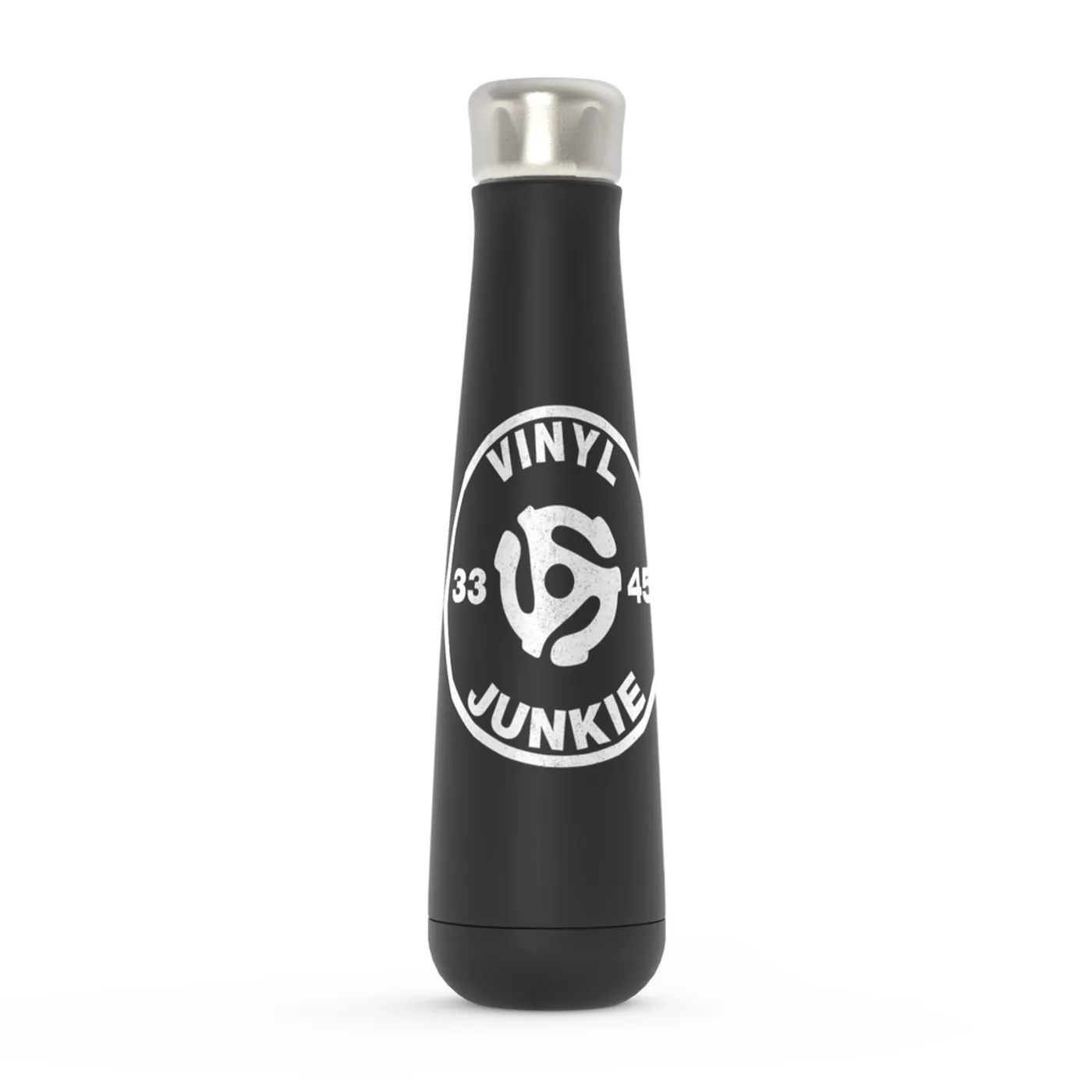 Merchbar Music Life Water Bottle | Vinyl Junkie Merchbar Music Life Water Bottle