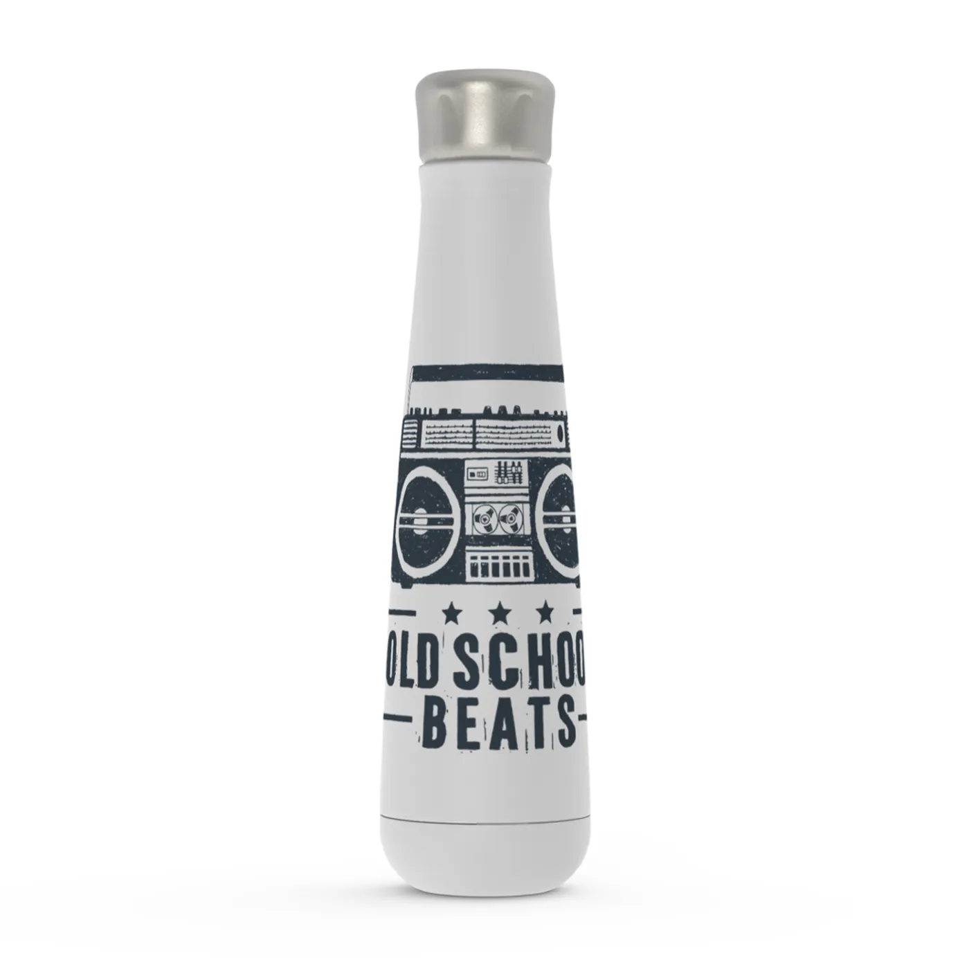 Merchbar Music Life Water Bottle | Old School Beats Merchbar Music Life Water Bottle