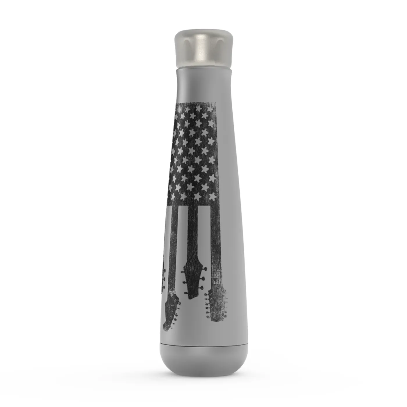 Merchbar Music Life Water Bottle | Flag Guitar Merchbar Music Life Water Bottle