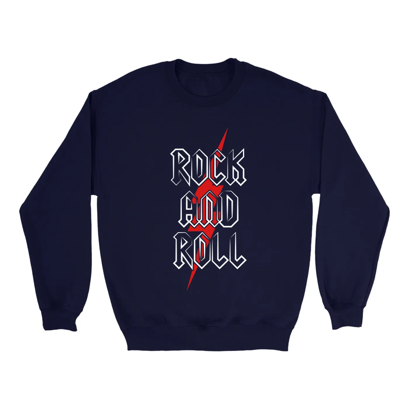 Merchbar Music Life Sweatshirt | Rock n' Roll Bolt Merchbar Music Life Sweatshirt
