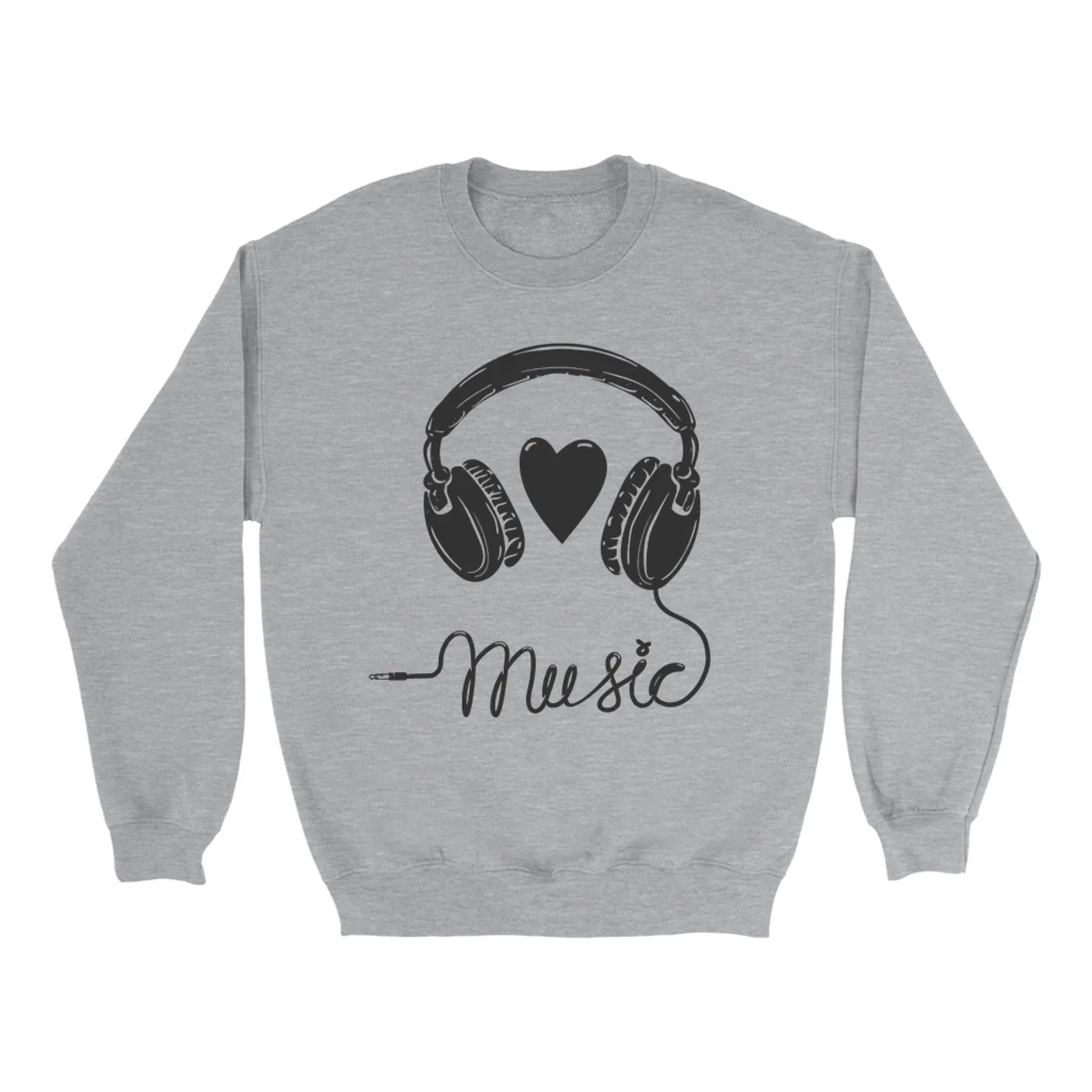 Merchbar Music Life Sweatshirt | I Heart Music Merchbar Music Life Sweatshirt
