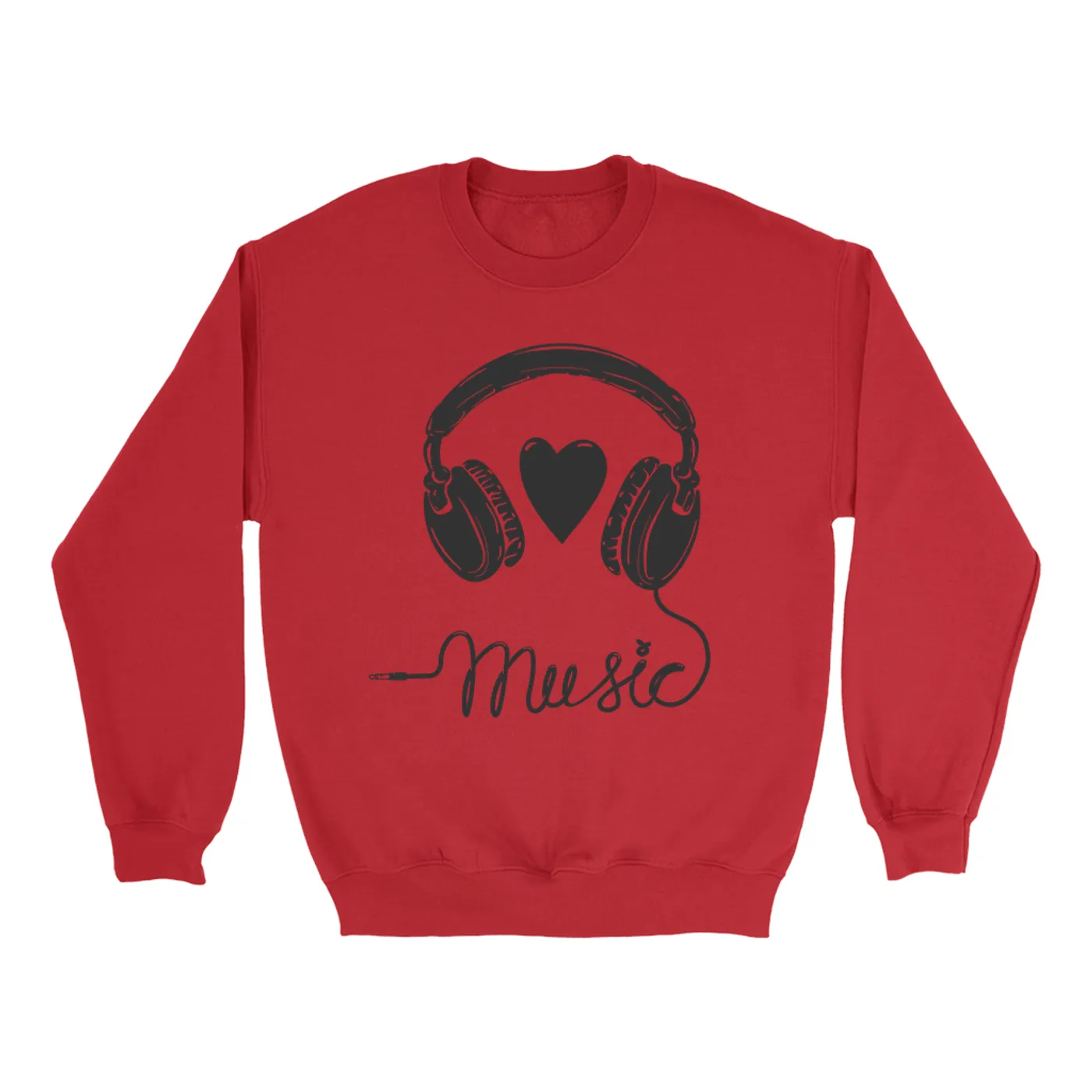 Merchbar Music Life Sweatshirt | I Heart Music Merchbar Music Life Sweatshirt