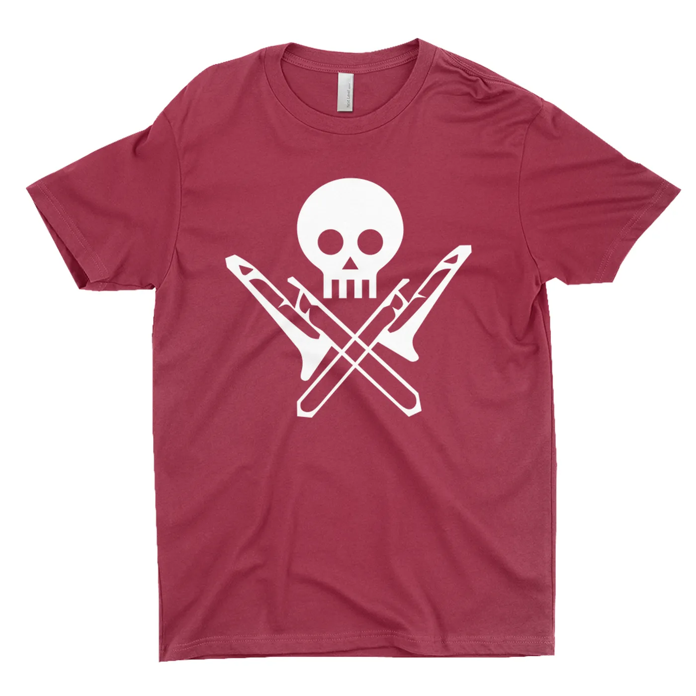 Merchbar Music Life T-Shirt | Skull And Trombones Merchbar Music Life Shirt