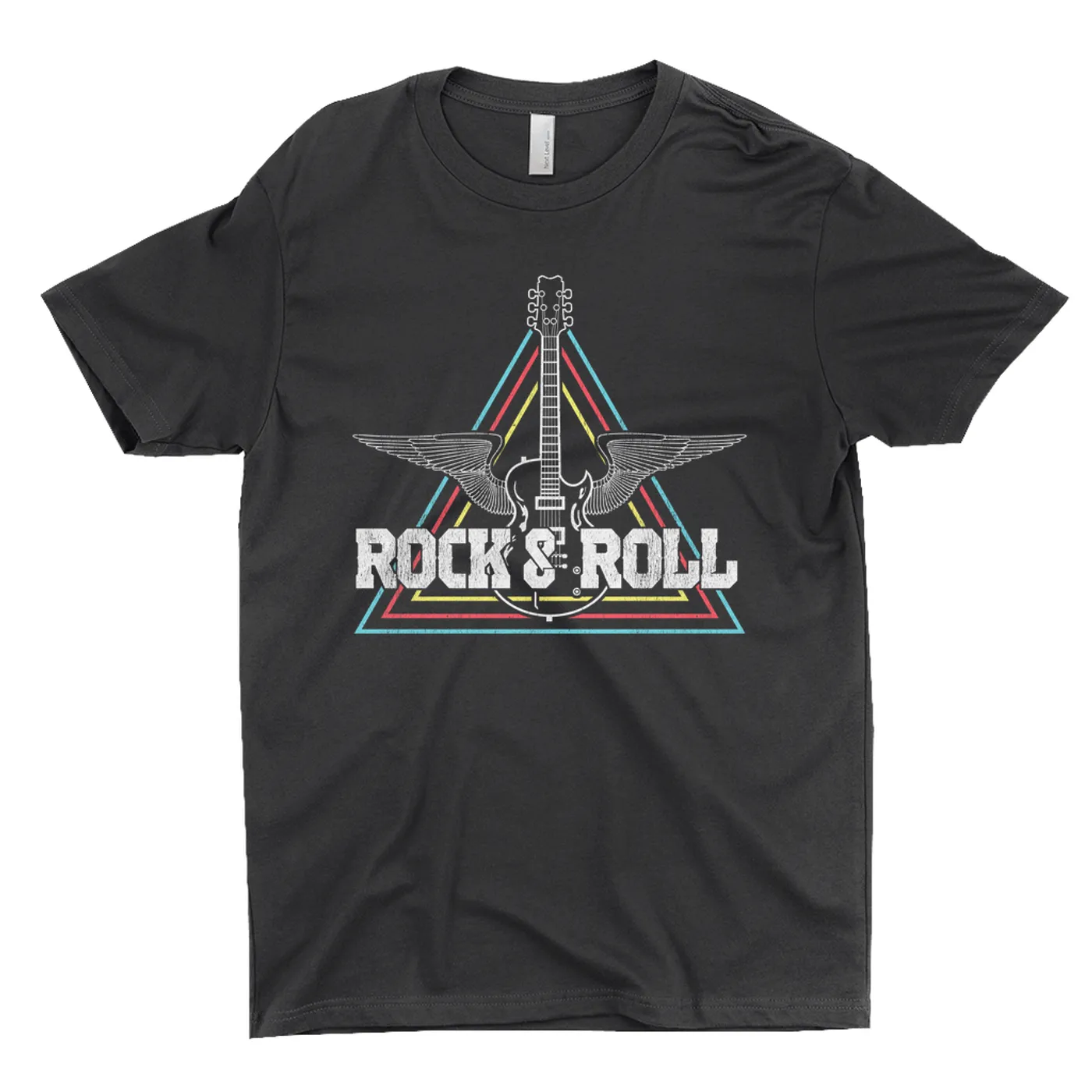 Merchbar Music Life T-Shirt | Flying Guitar Rock n' Roll Merchbar Music Life Shirt