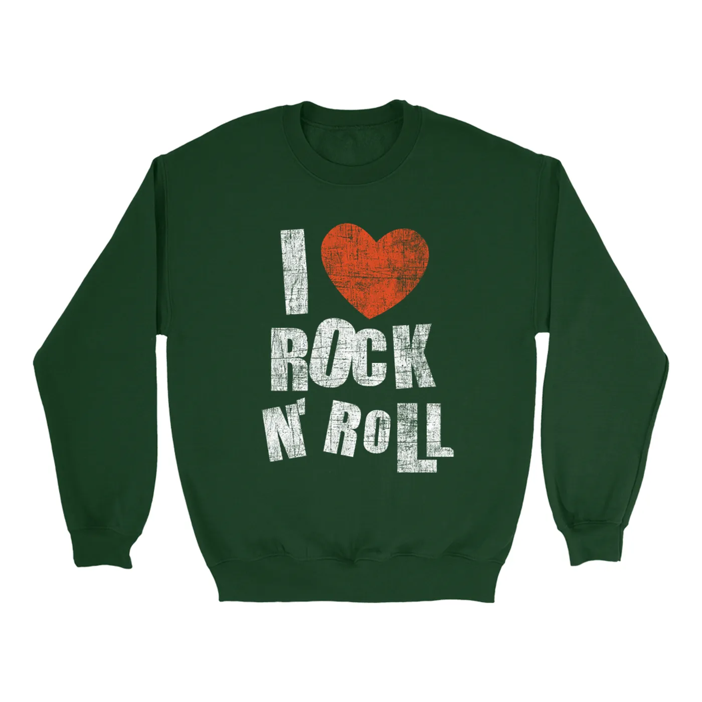 Merchbar Music Life Sweatshirt | I Heart Rock n' Roll Merchbar Music Life Sweatshirt